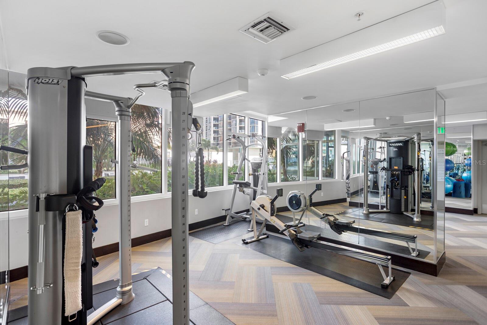 state-of-the-art fitness center