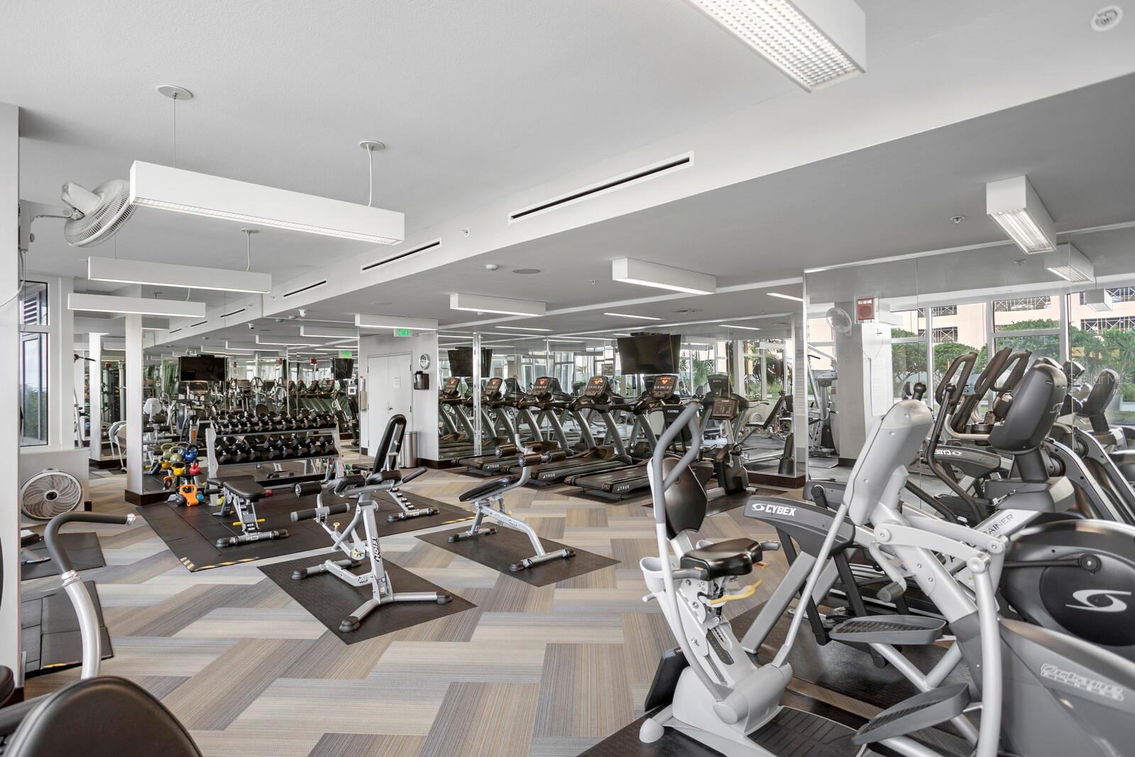 state-of-the-art fitness center