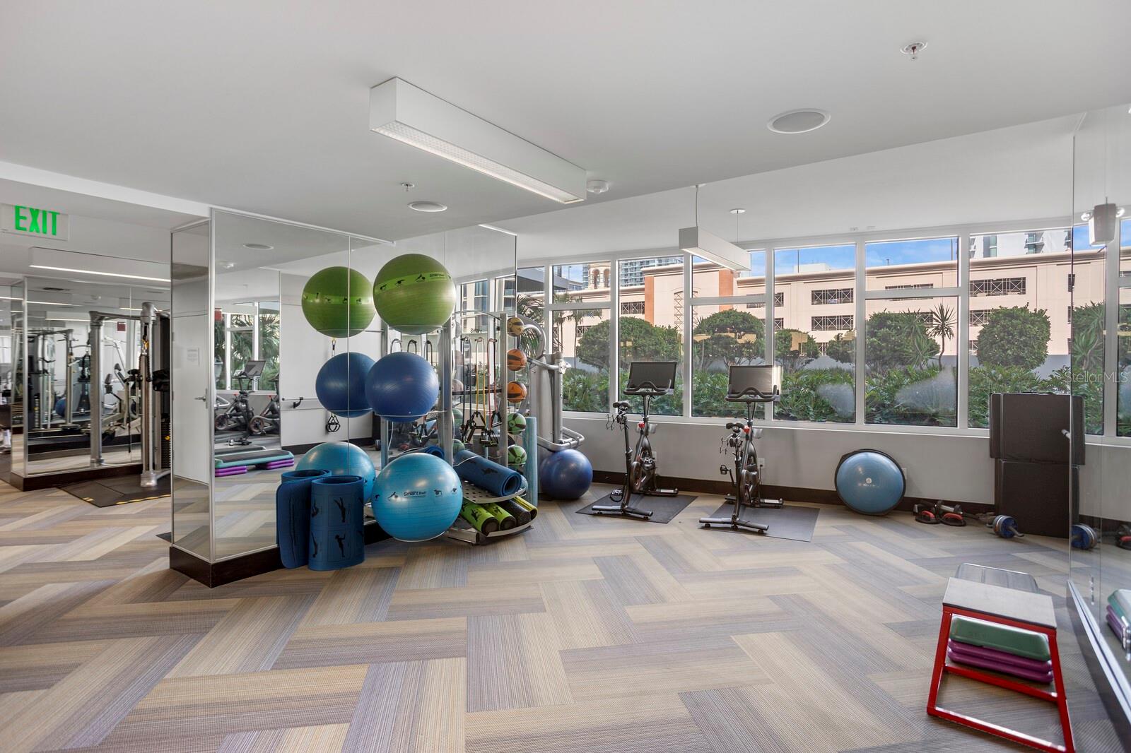 state-of-the-art fitness center