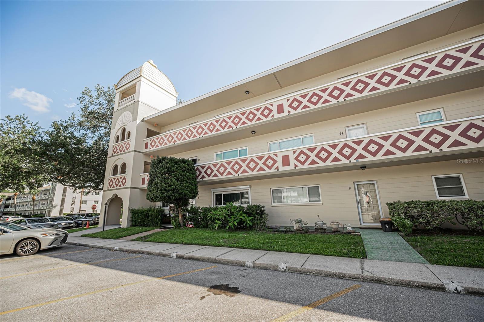 2nd floor unit, right by the stairs
