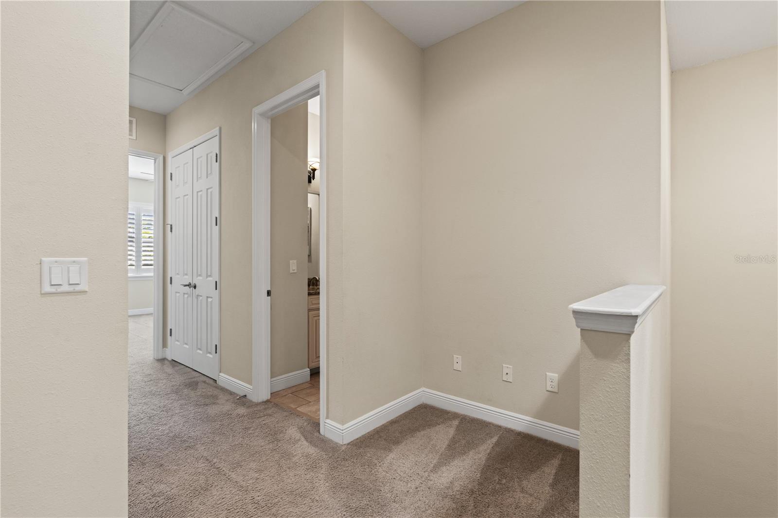 Desk area