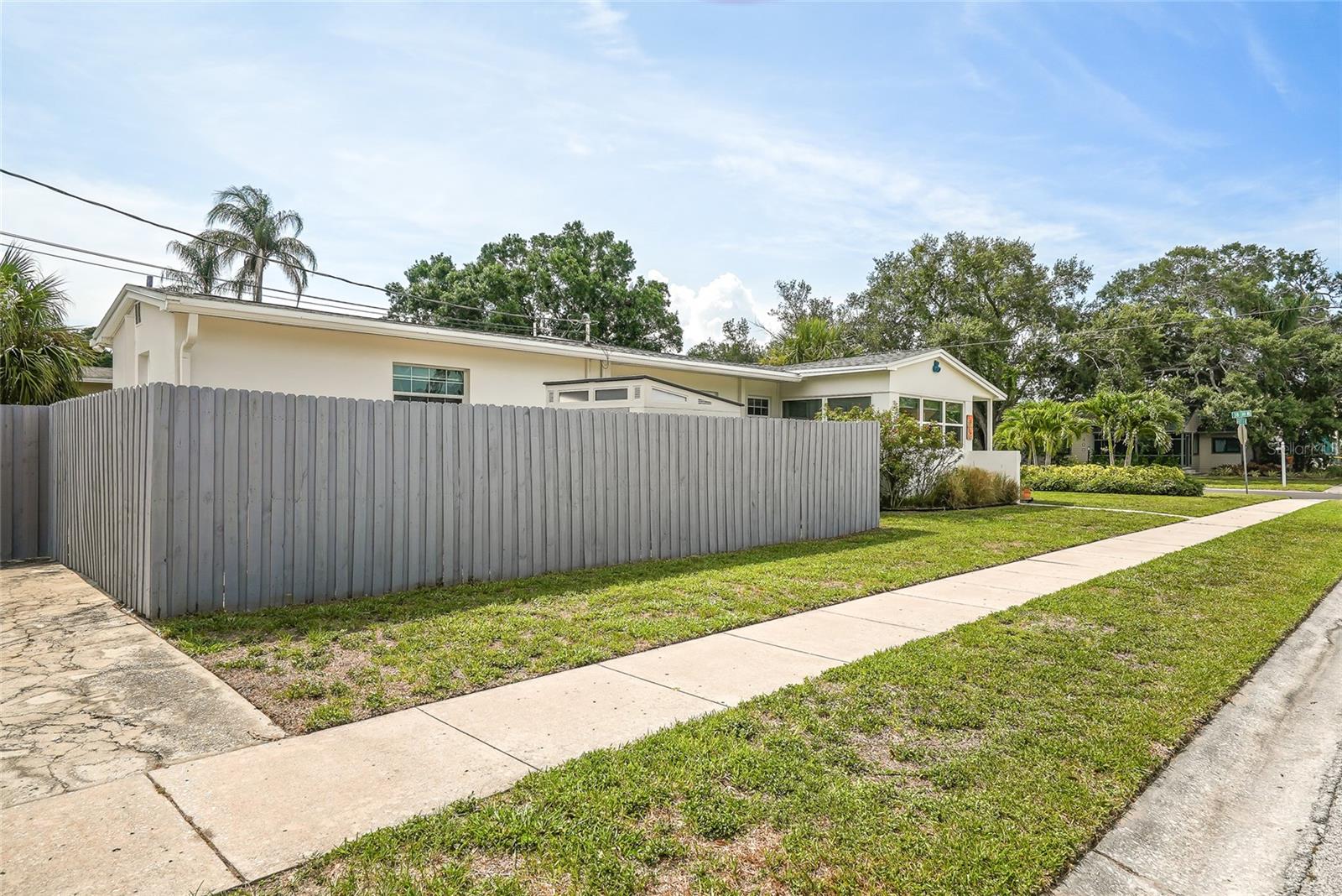 Enjoy the sidewalks in this part of the neighborhood!
