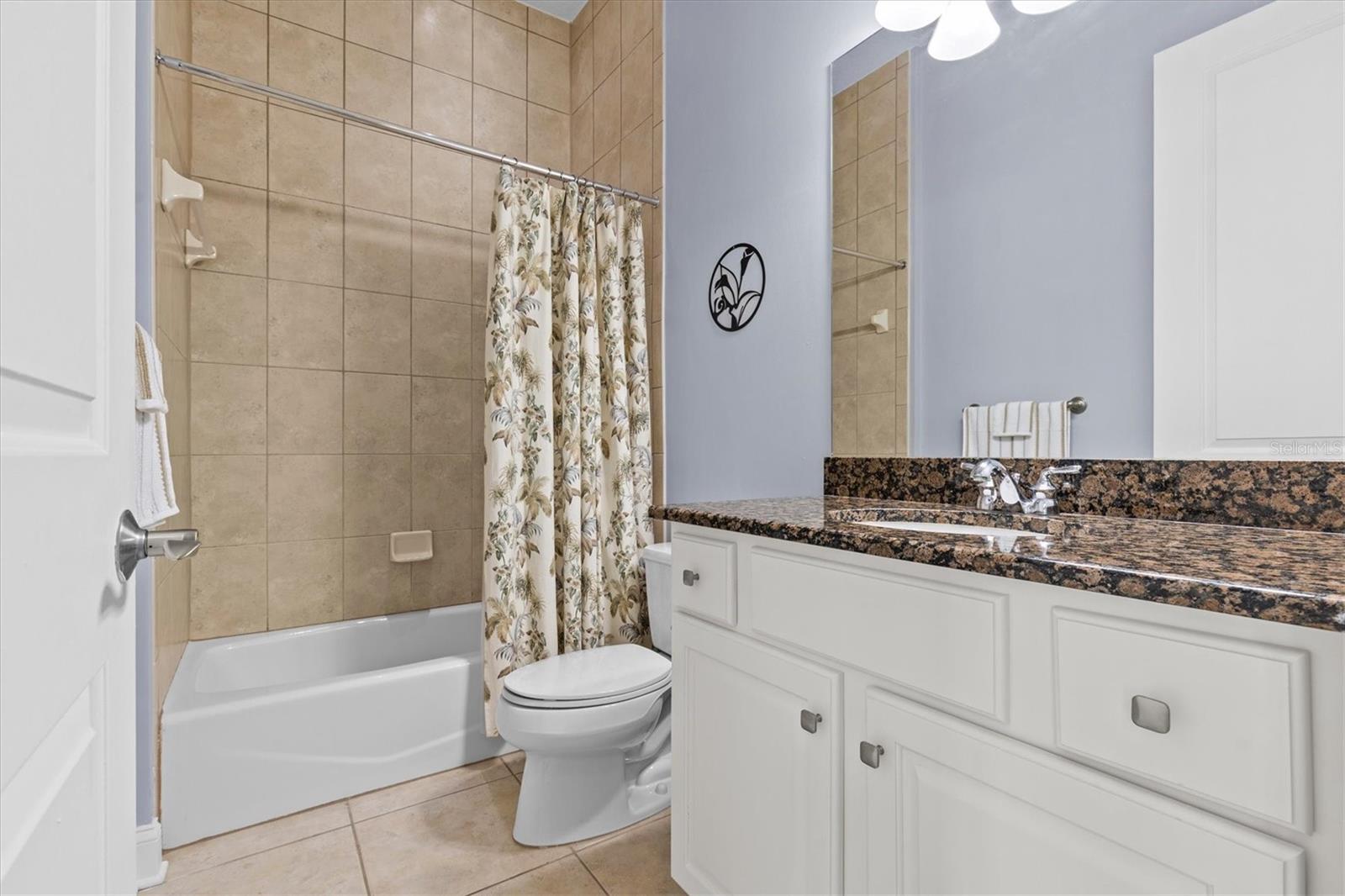 Bathroom three serves the loft and bedroom.