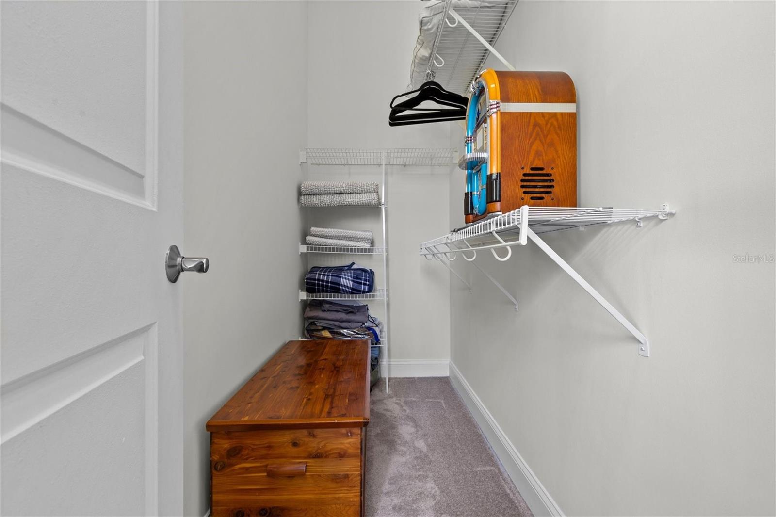 Junior primary walk-in closet.
