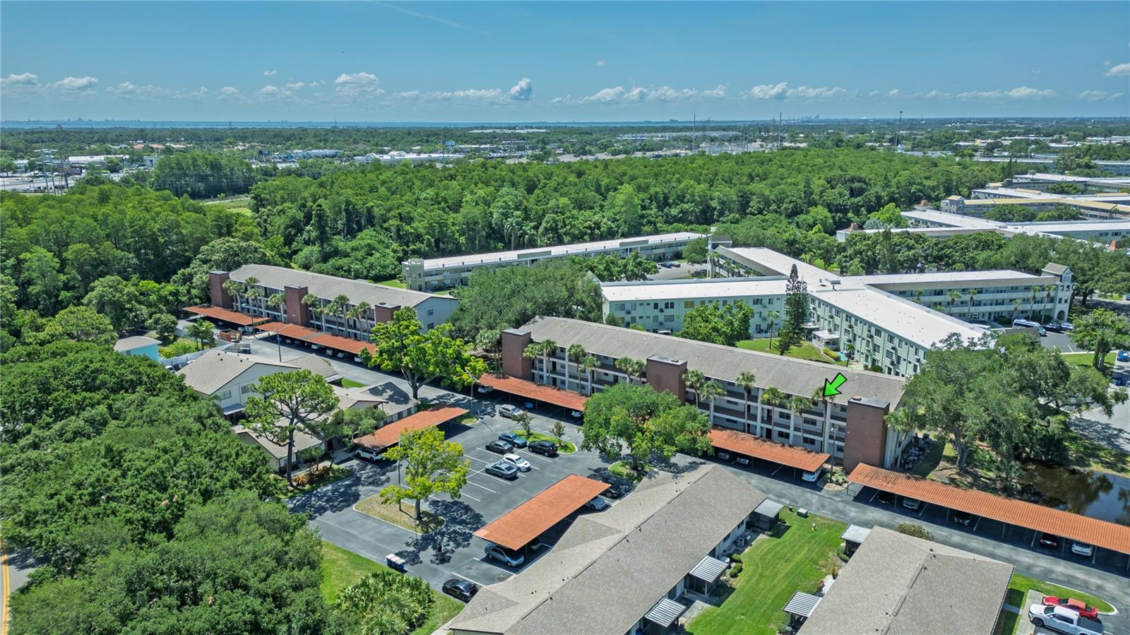 Third Floor Unit with Carport