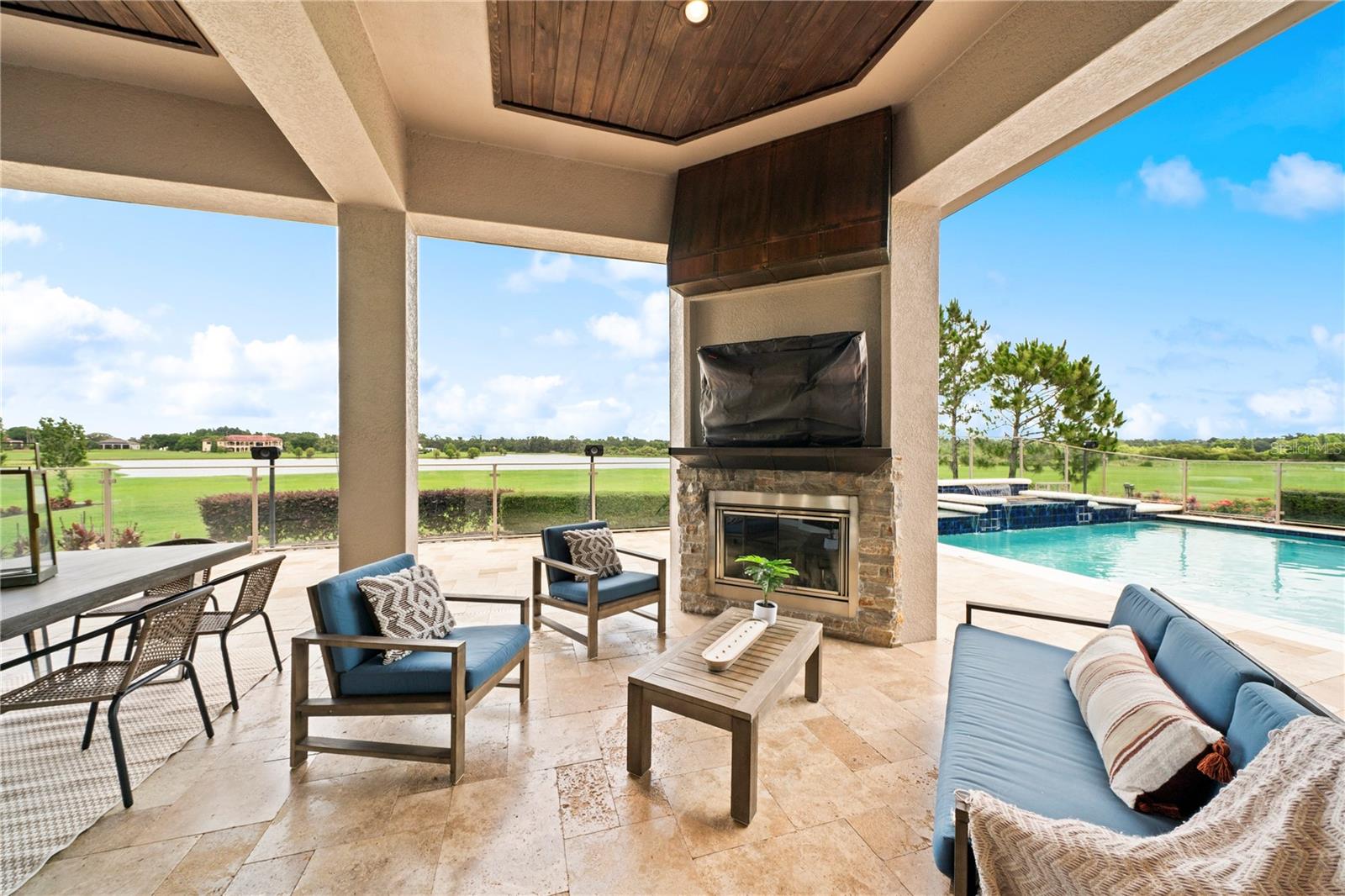 Outdoor Fireplace