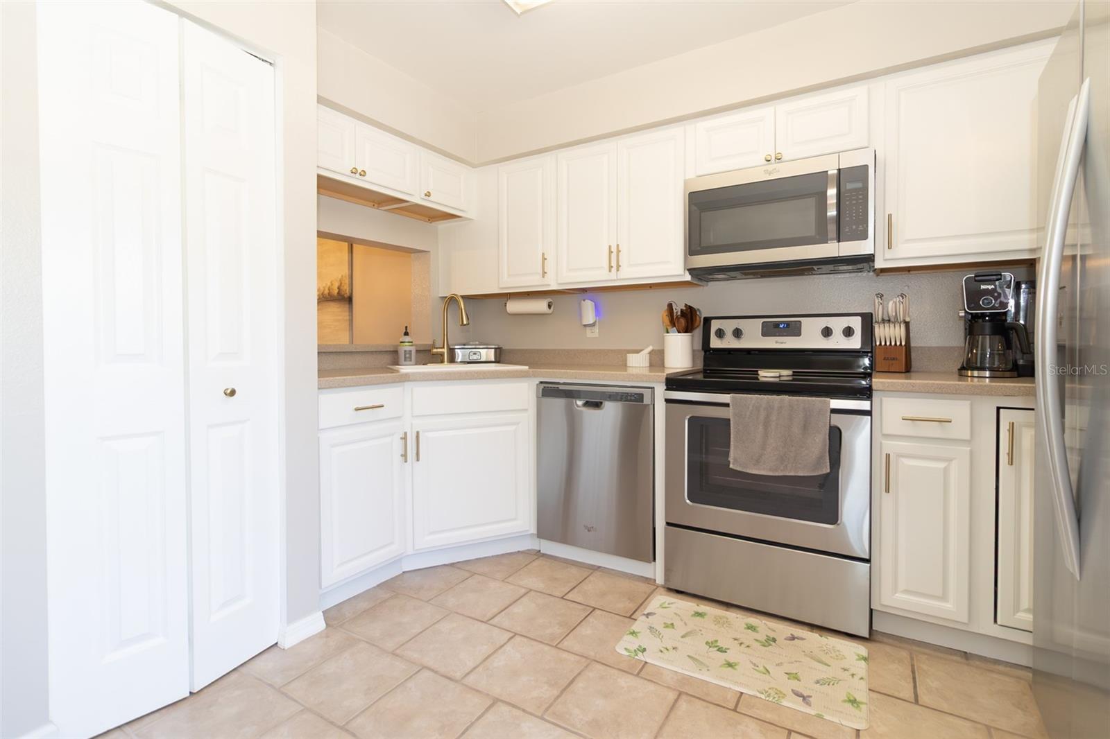 Kitchen with pantry
