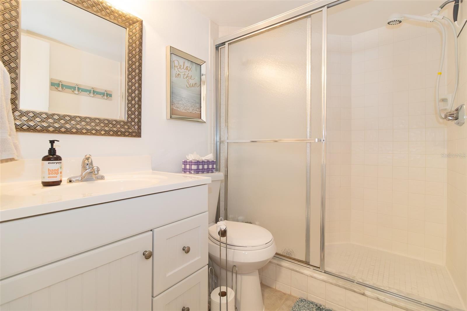 Guest Bath with step in shower