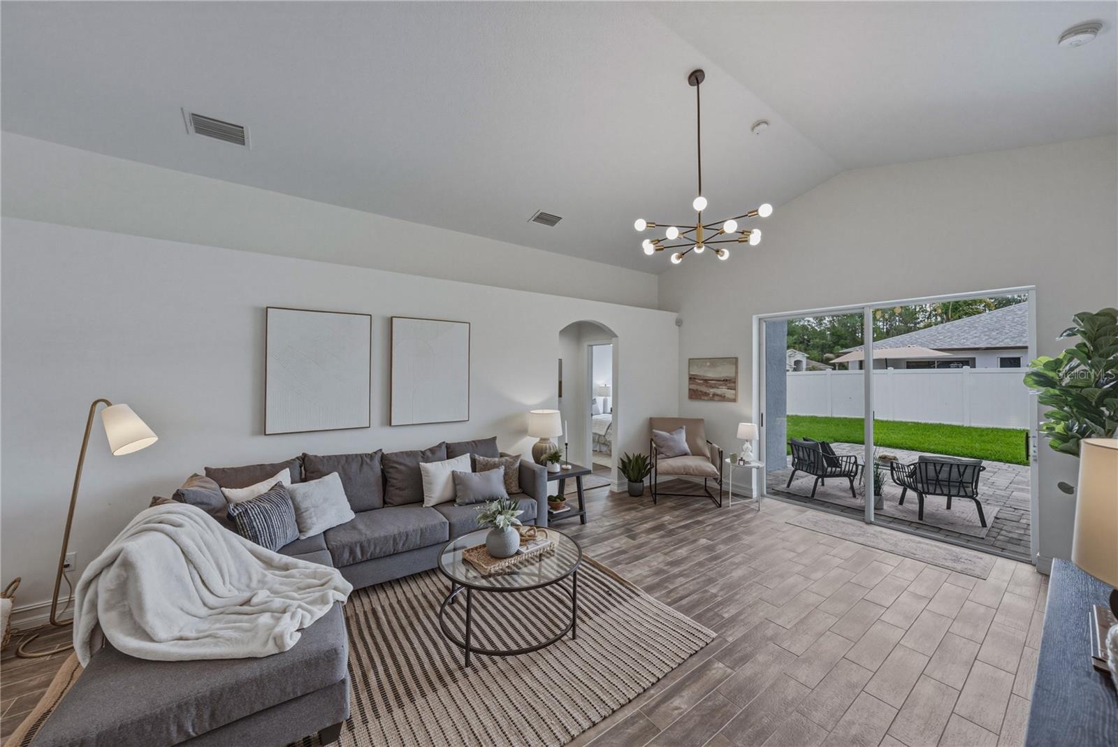 Family Room spacious Layout