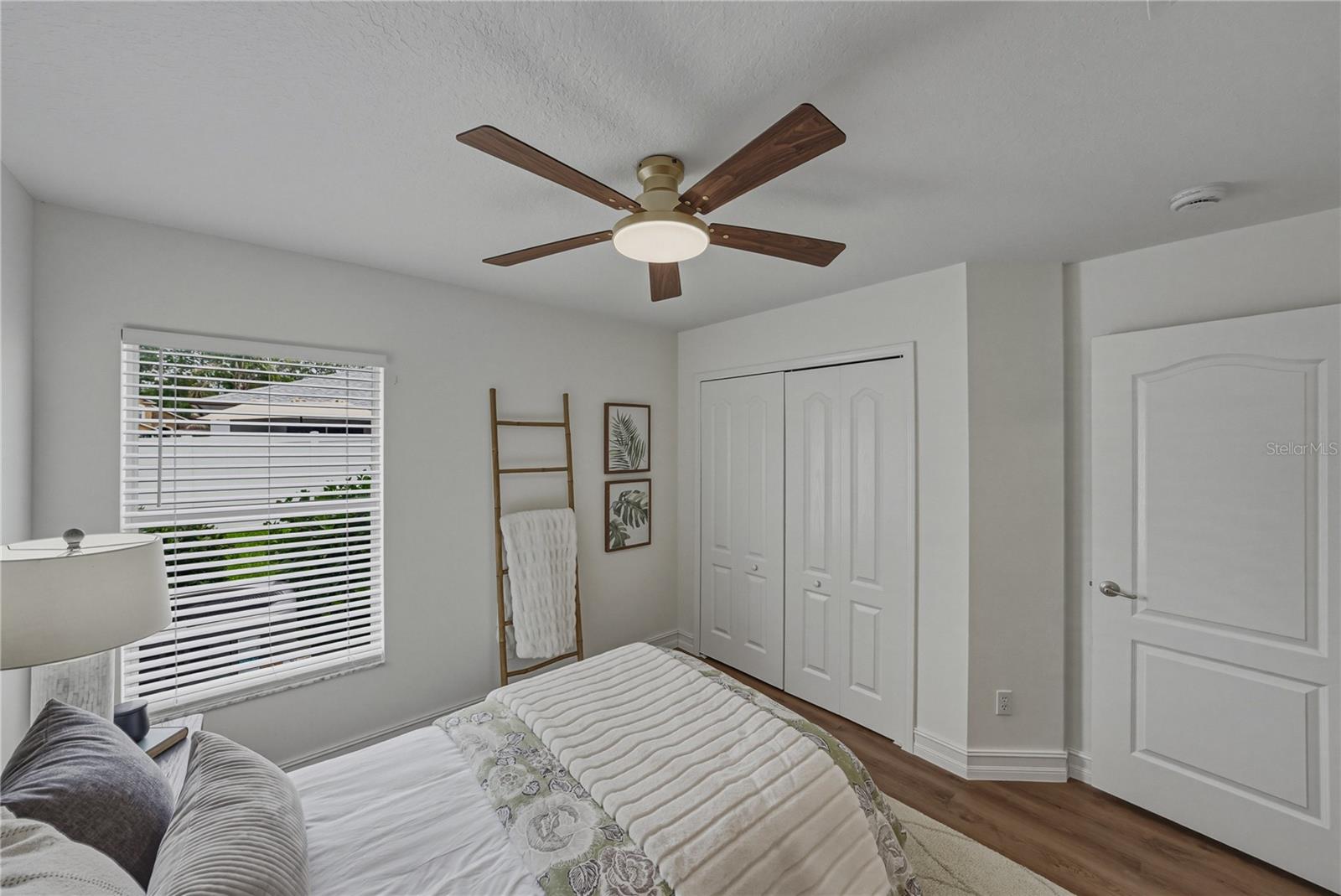 4th Bedroom with view to yard