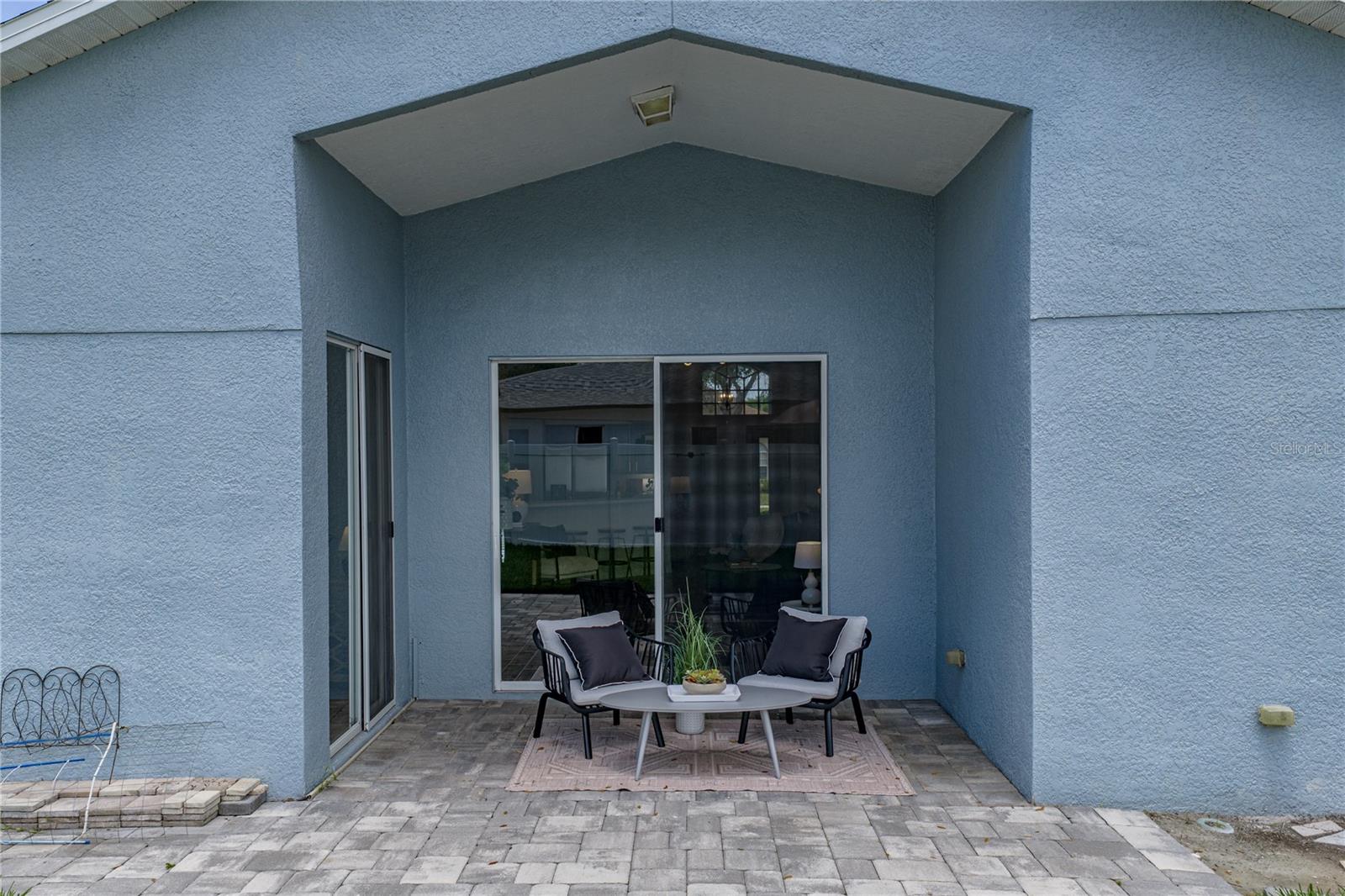Covered Lanai and Paver Extended Patio