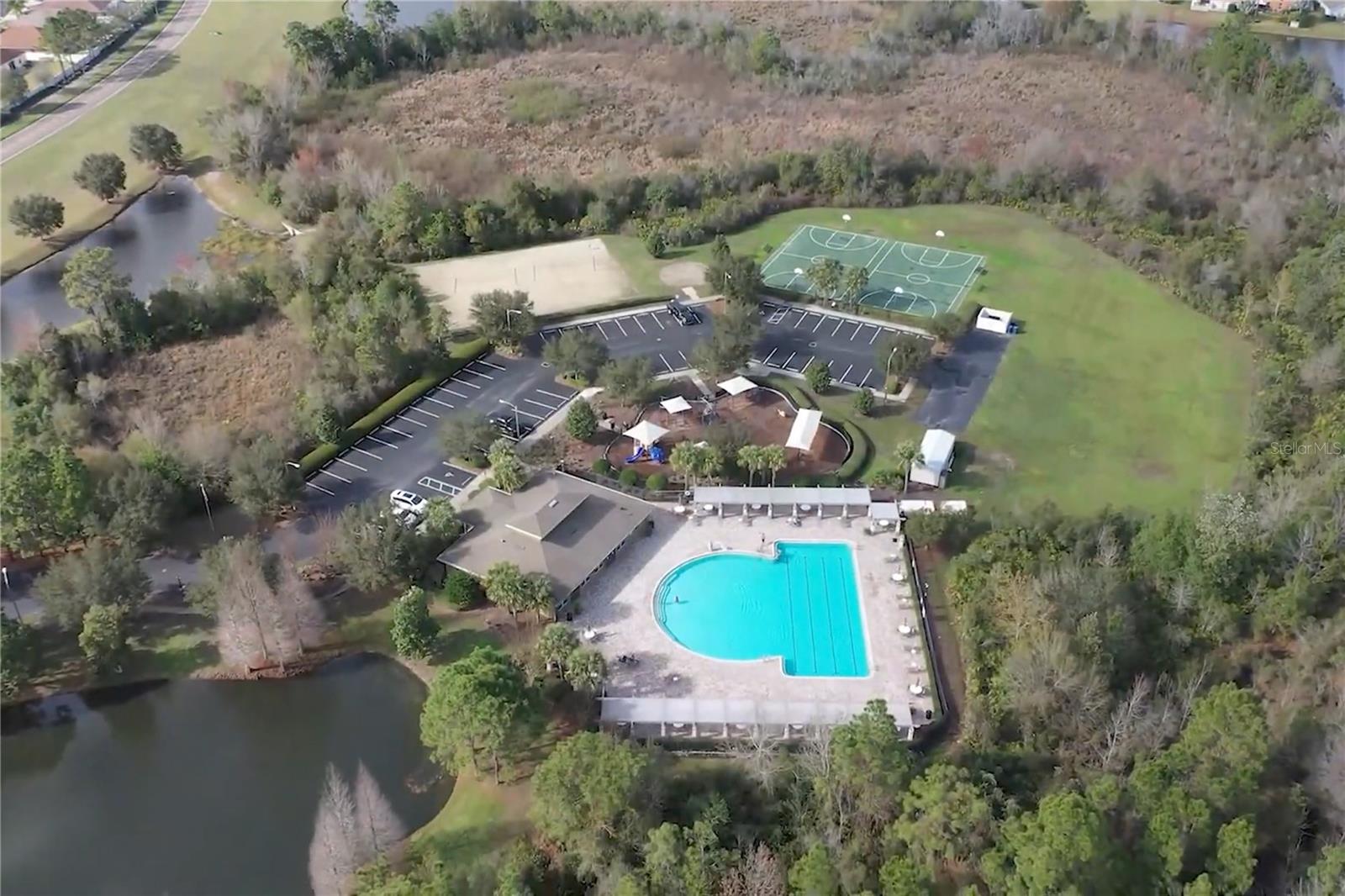 Community Center with Pool, Playground, Gym, Tennis, Basketball, Sand Volleyball and Sports Field.