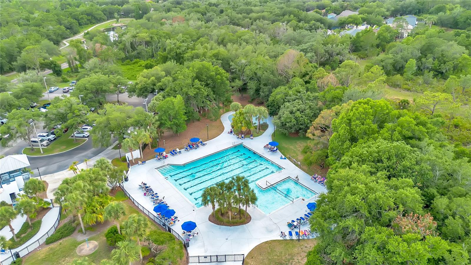 Lap and Sports Pools at the Aquatic Center