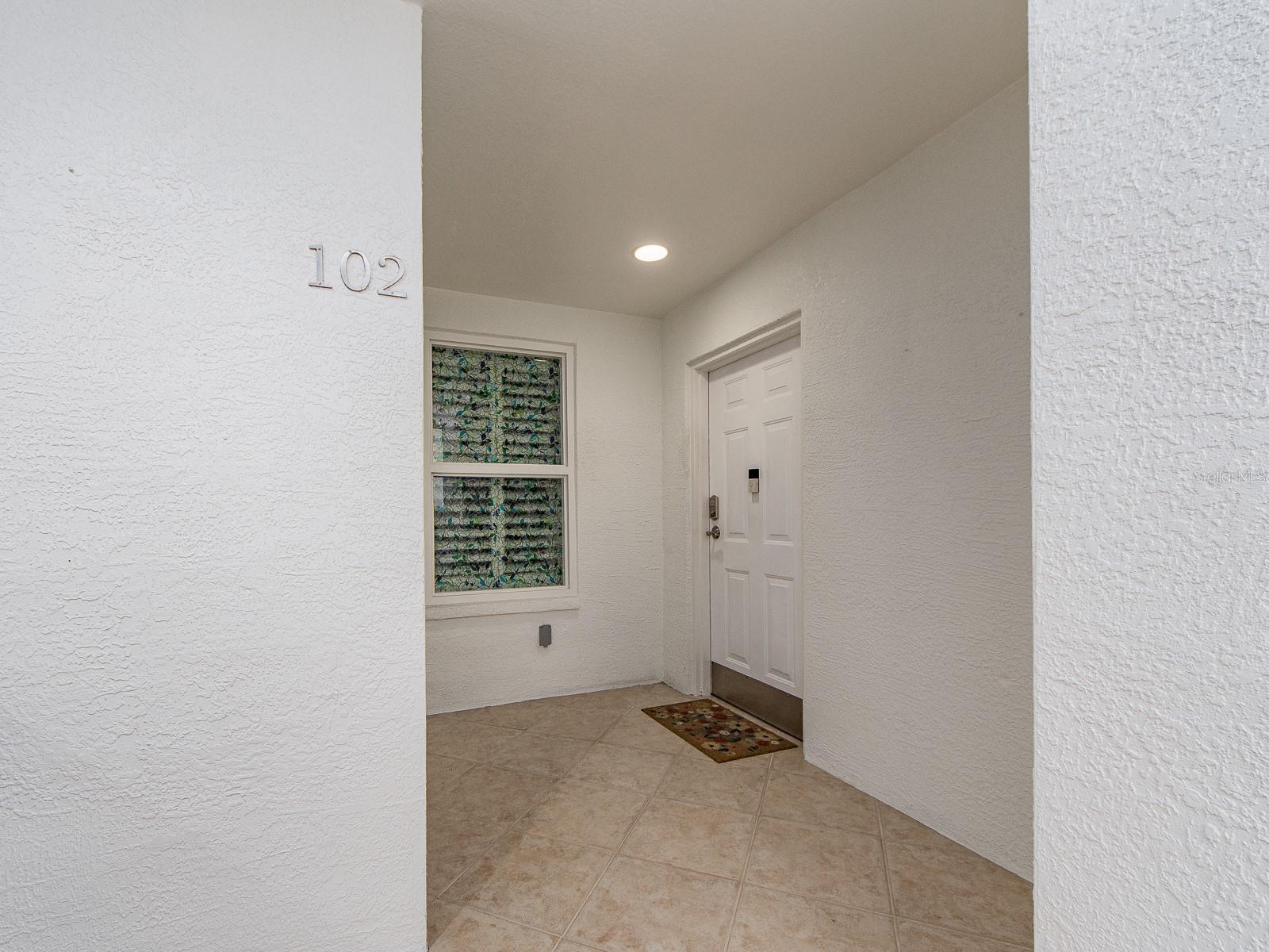 Exterior entry