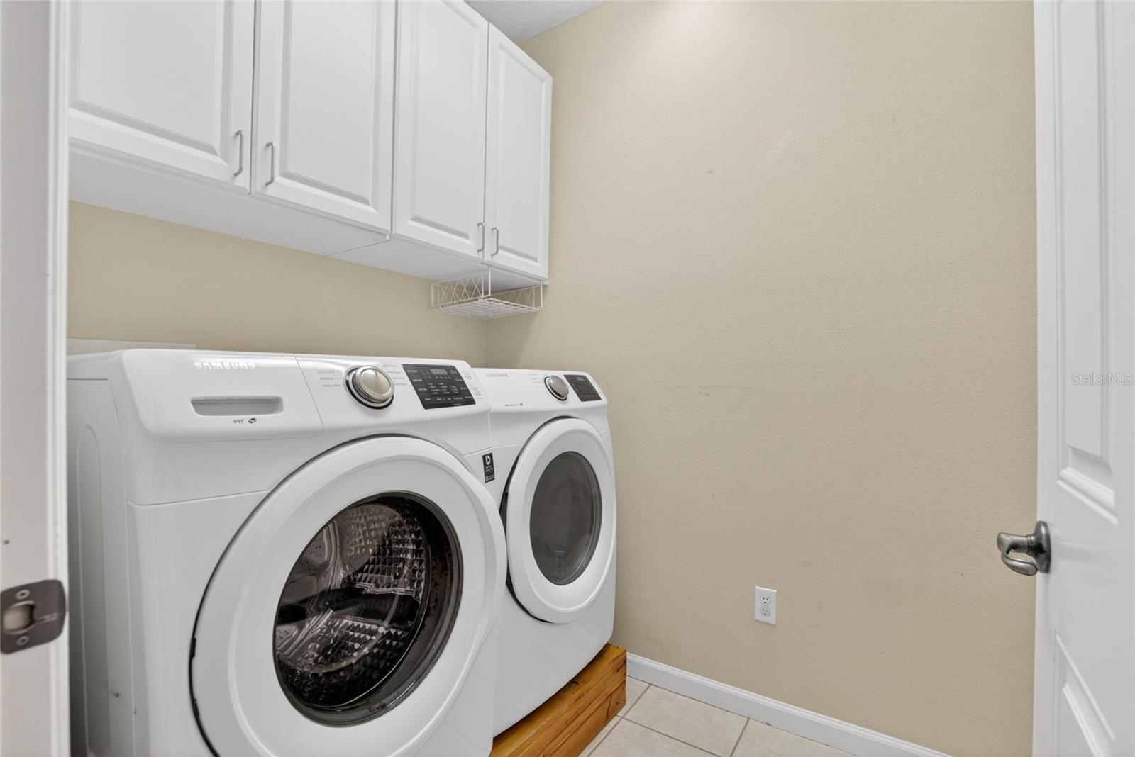 Downstairs laundry room.