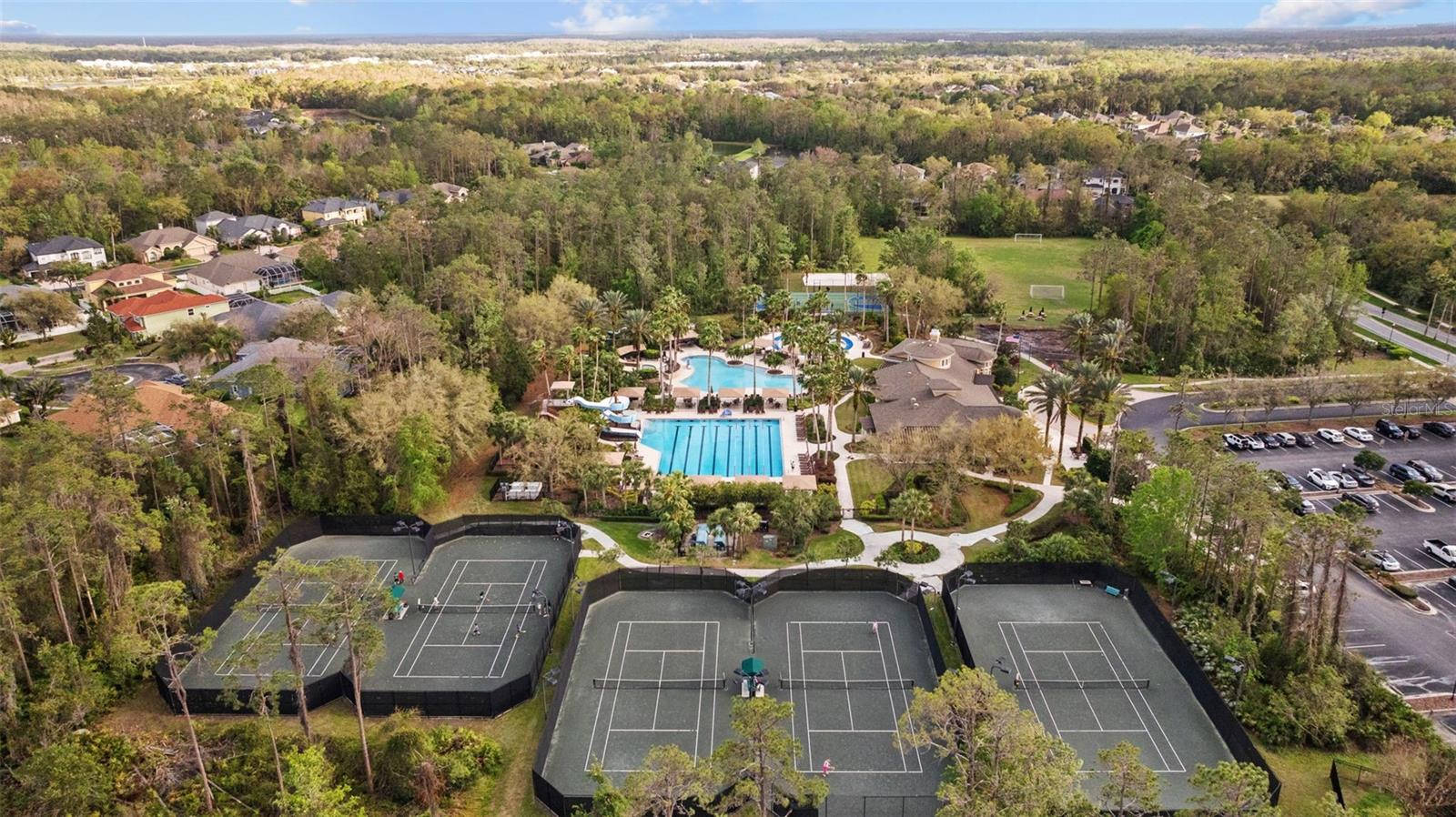 Tennis courts