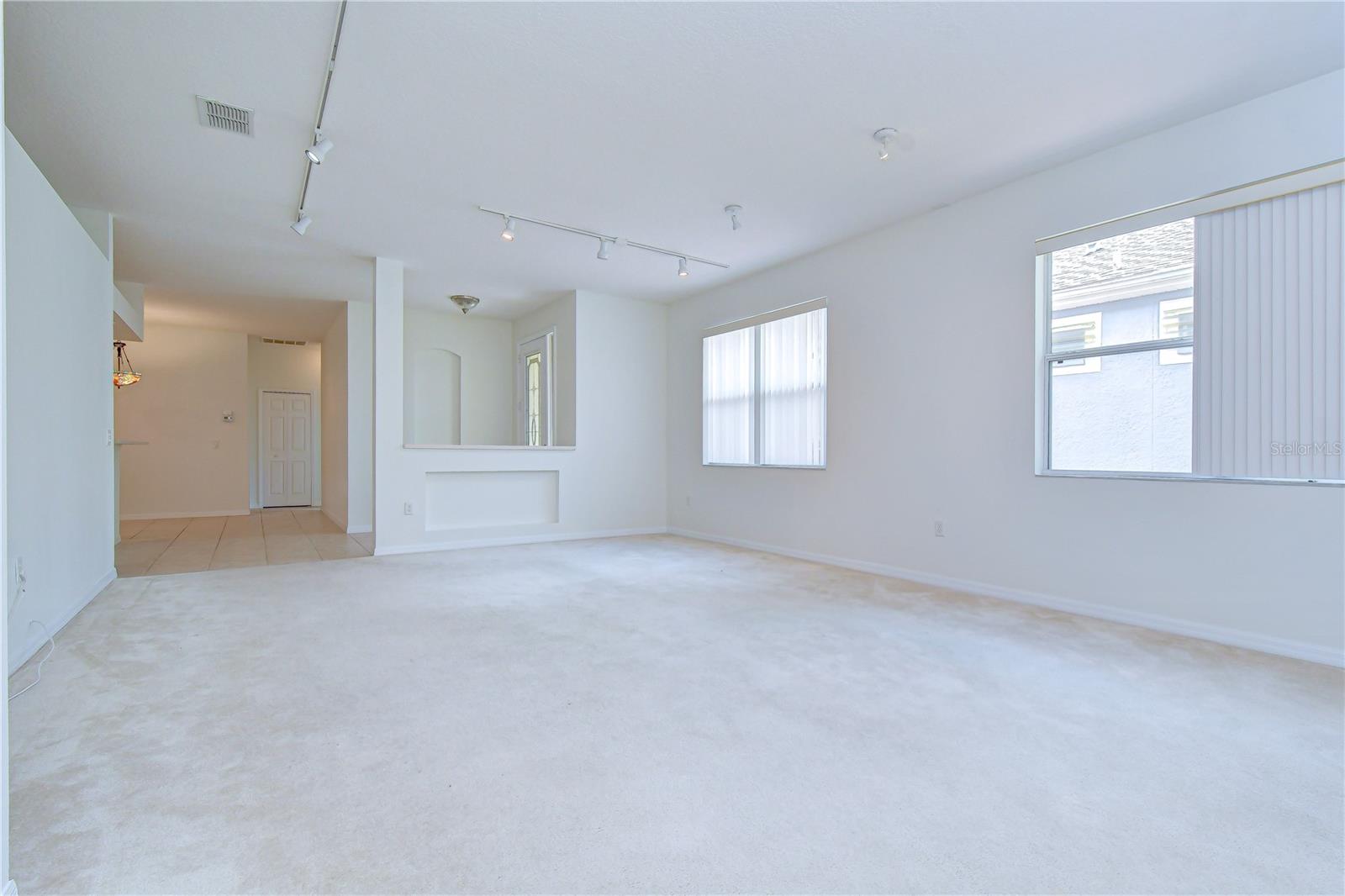 Living Room and Dining Room