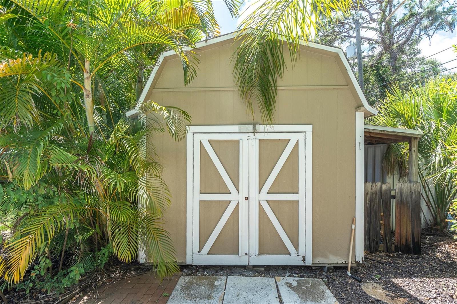 Backyard Shed/Storage