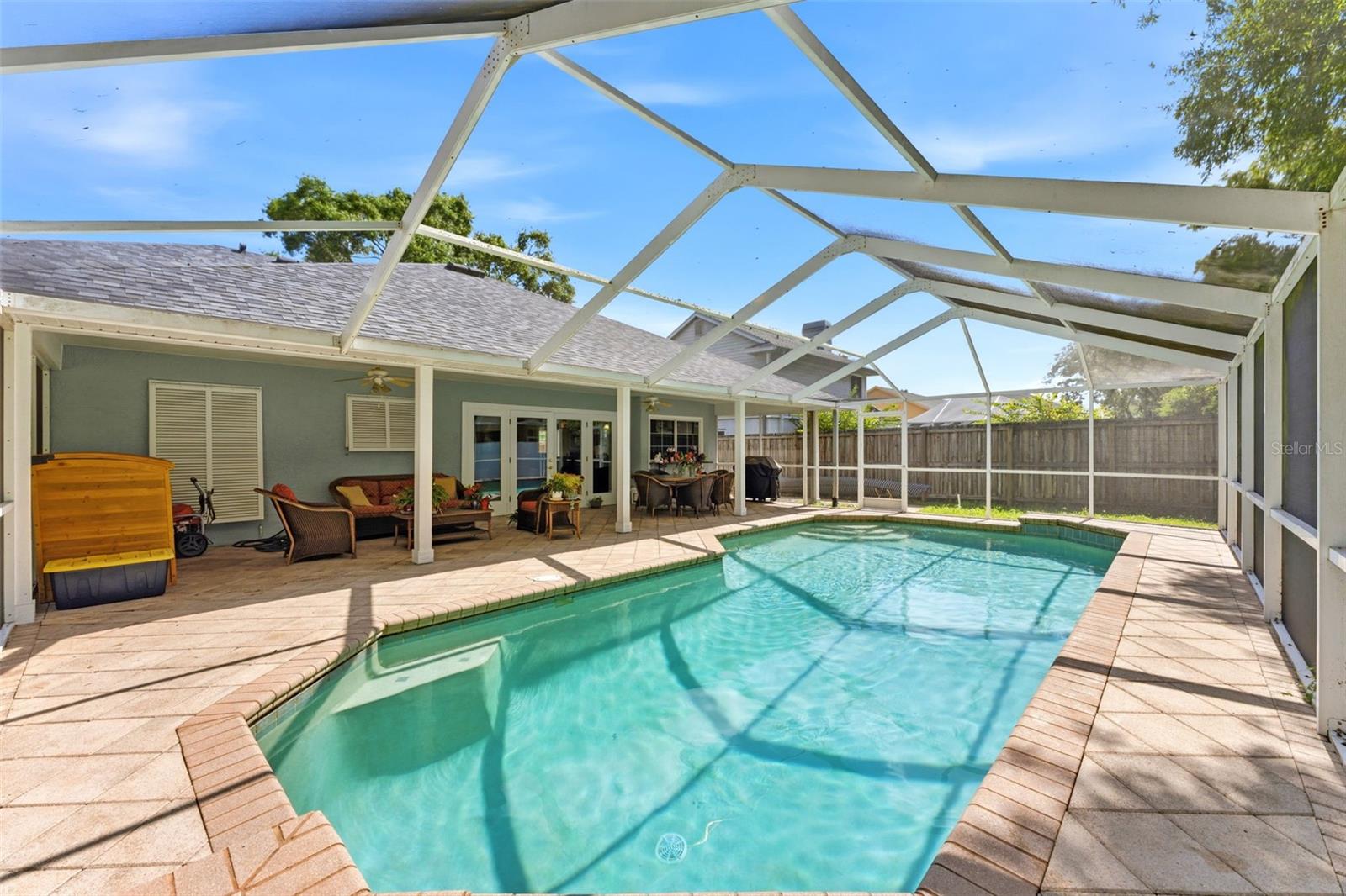 Enclosed pool
