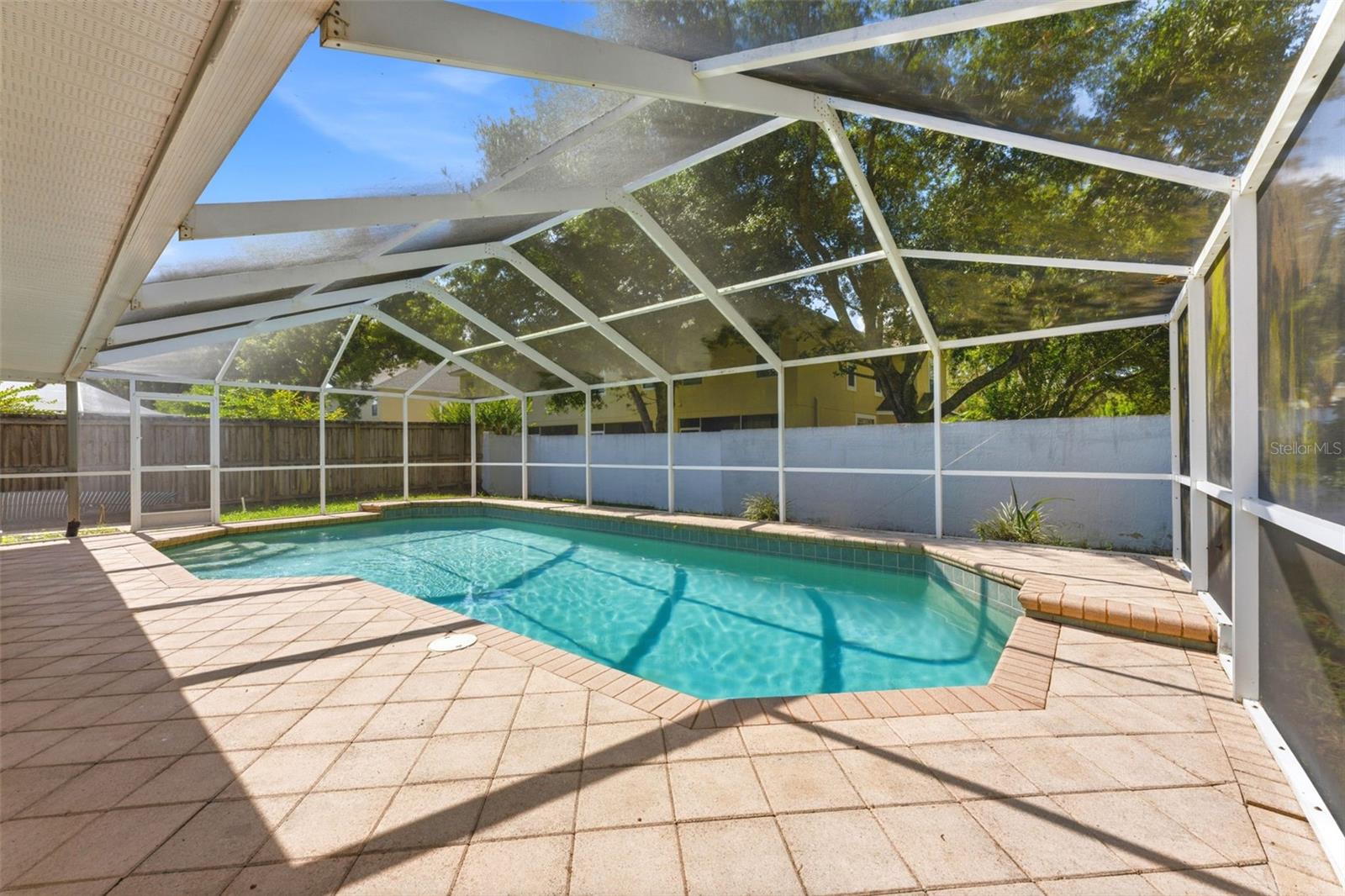 Enclosed pool