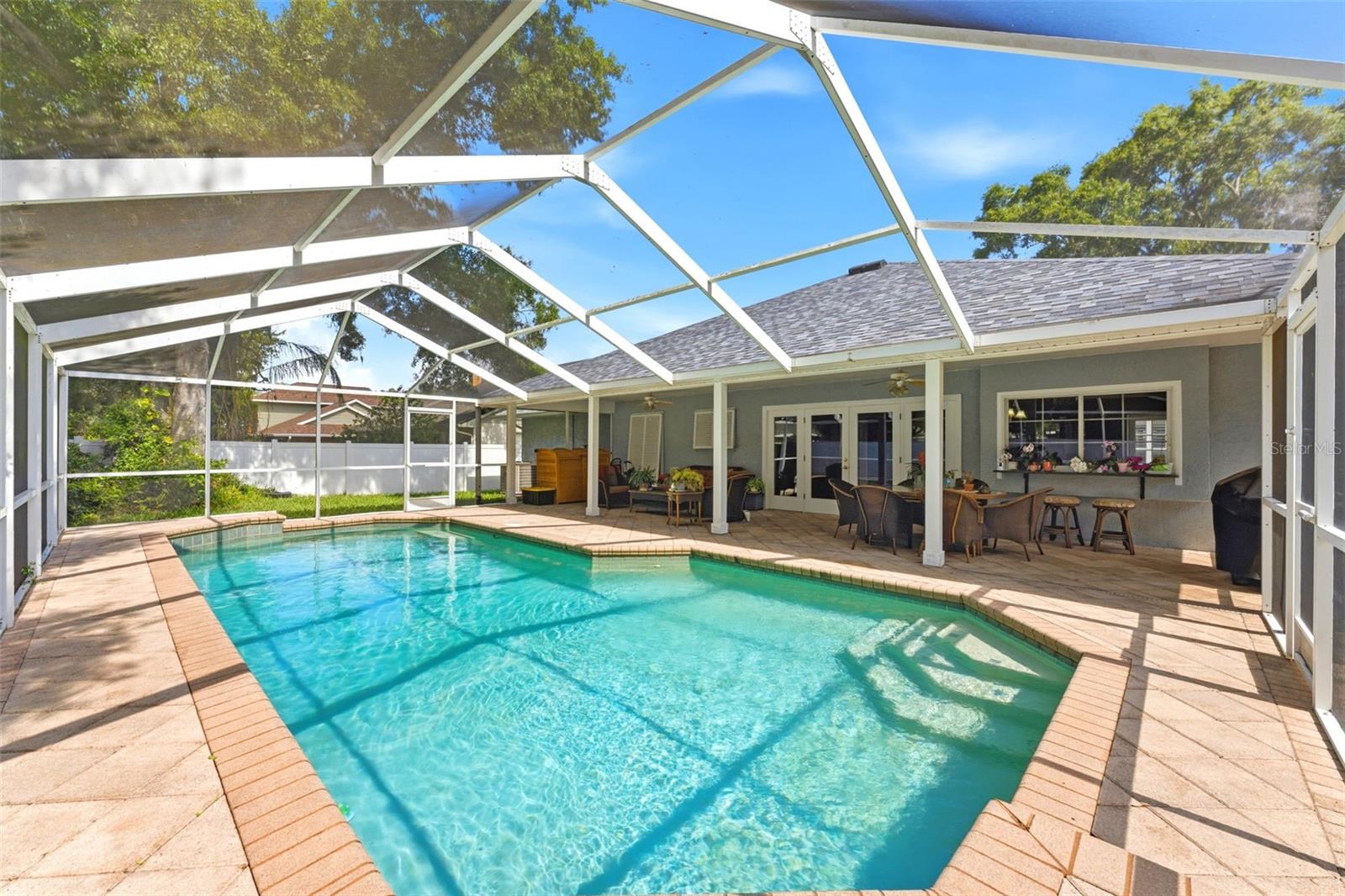Enclosed pool