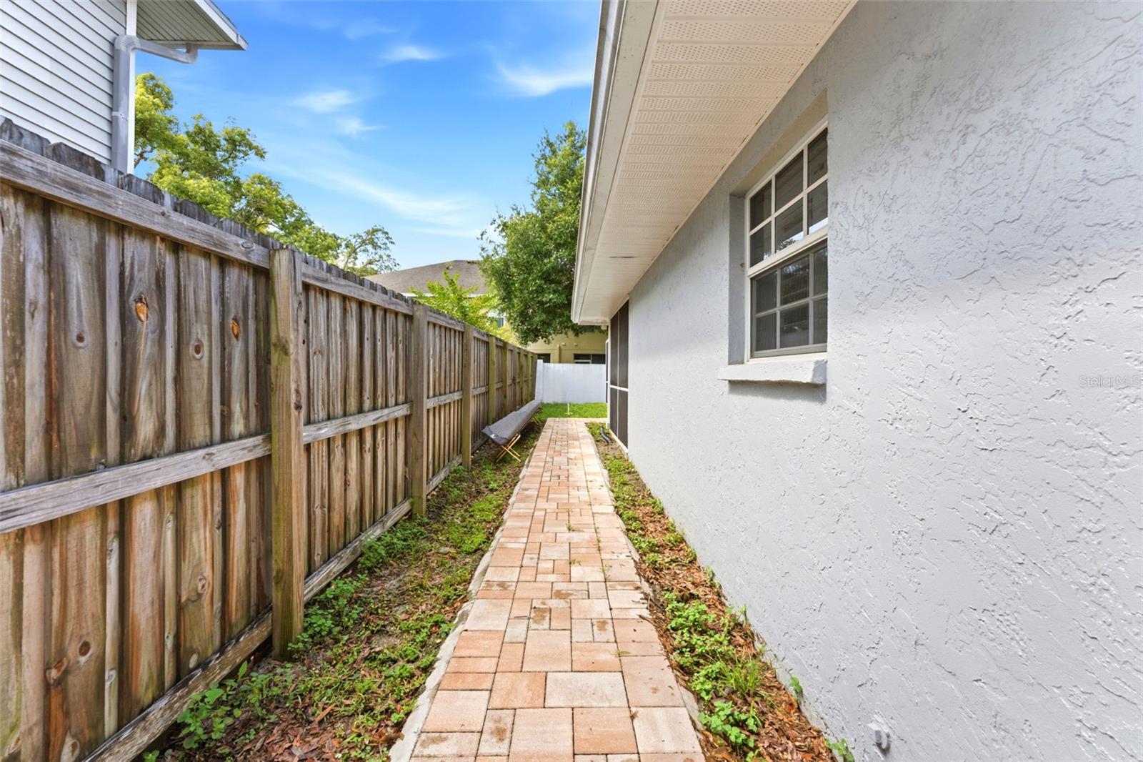 Side of house