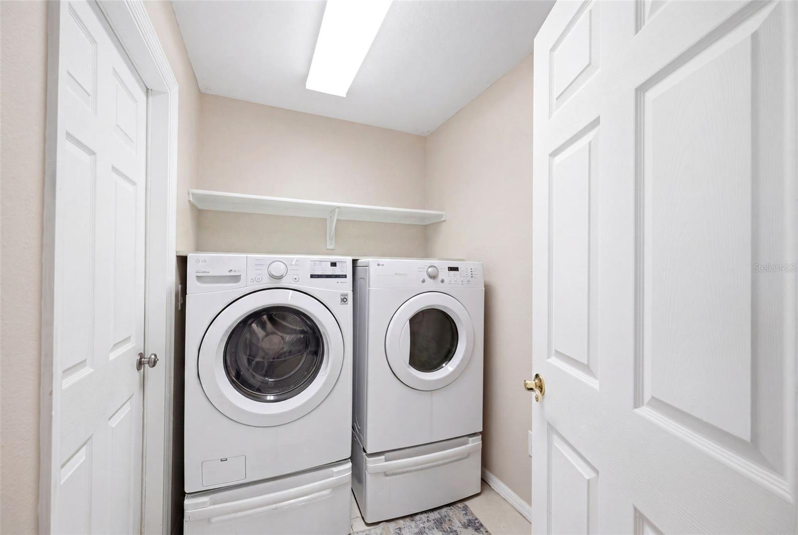 Inside laundry