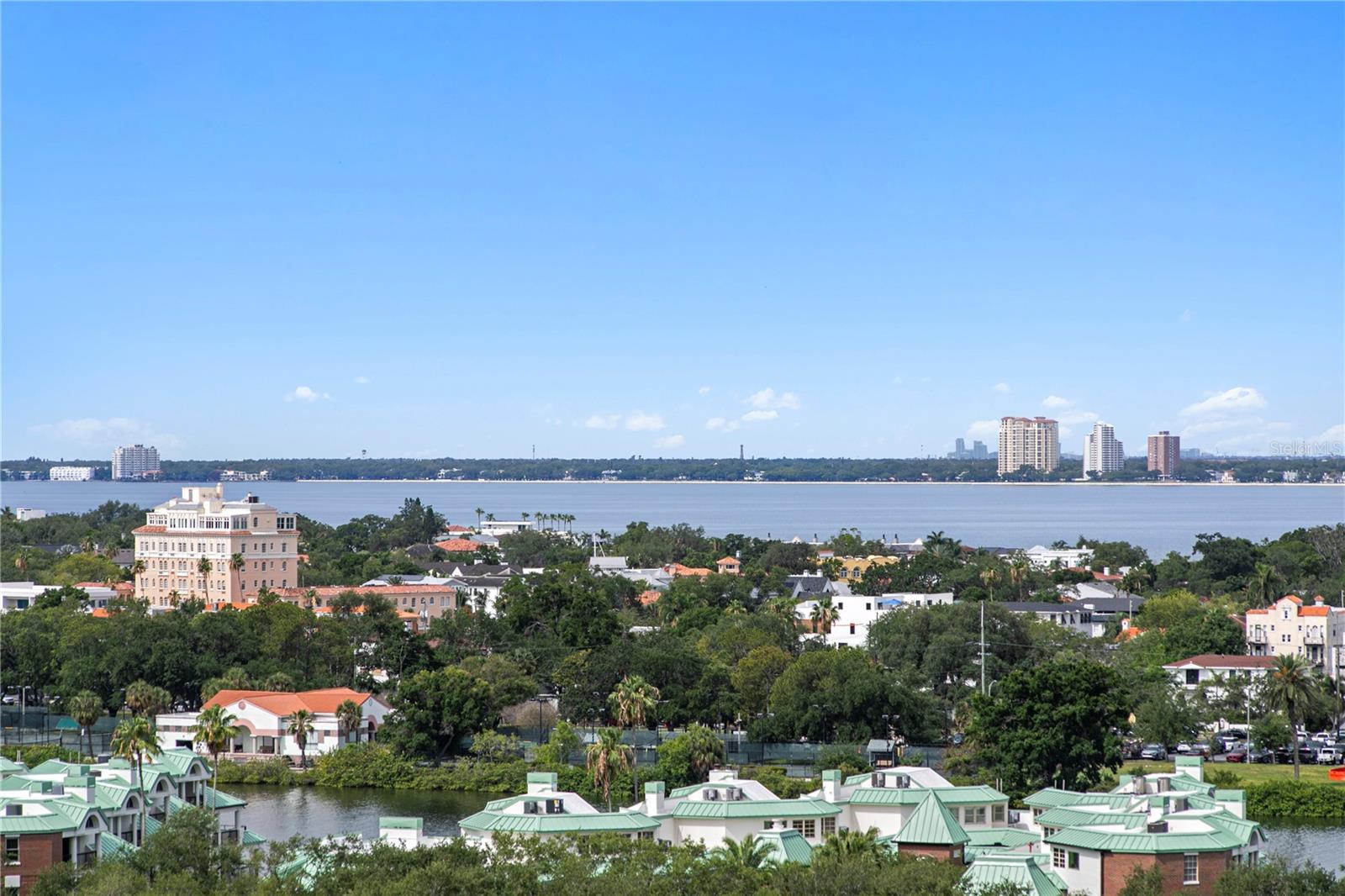 Enjoy sweeping views of the bay