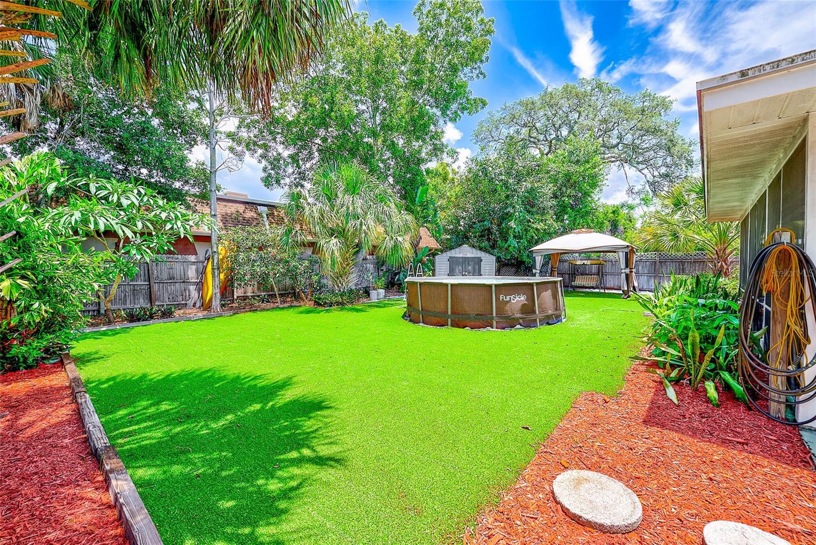 Spacious Backyard