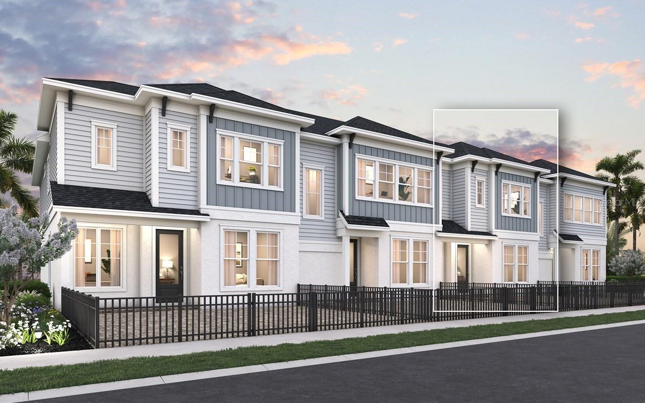 Front Exterior Rendering **Paint Colors May Vary