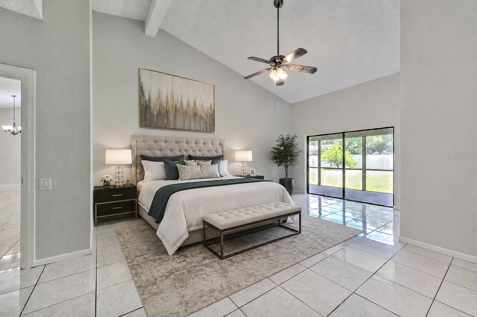 Virtually Staged - Master Bedroom