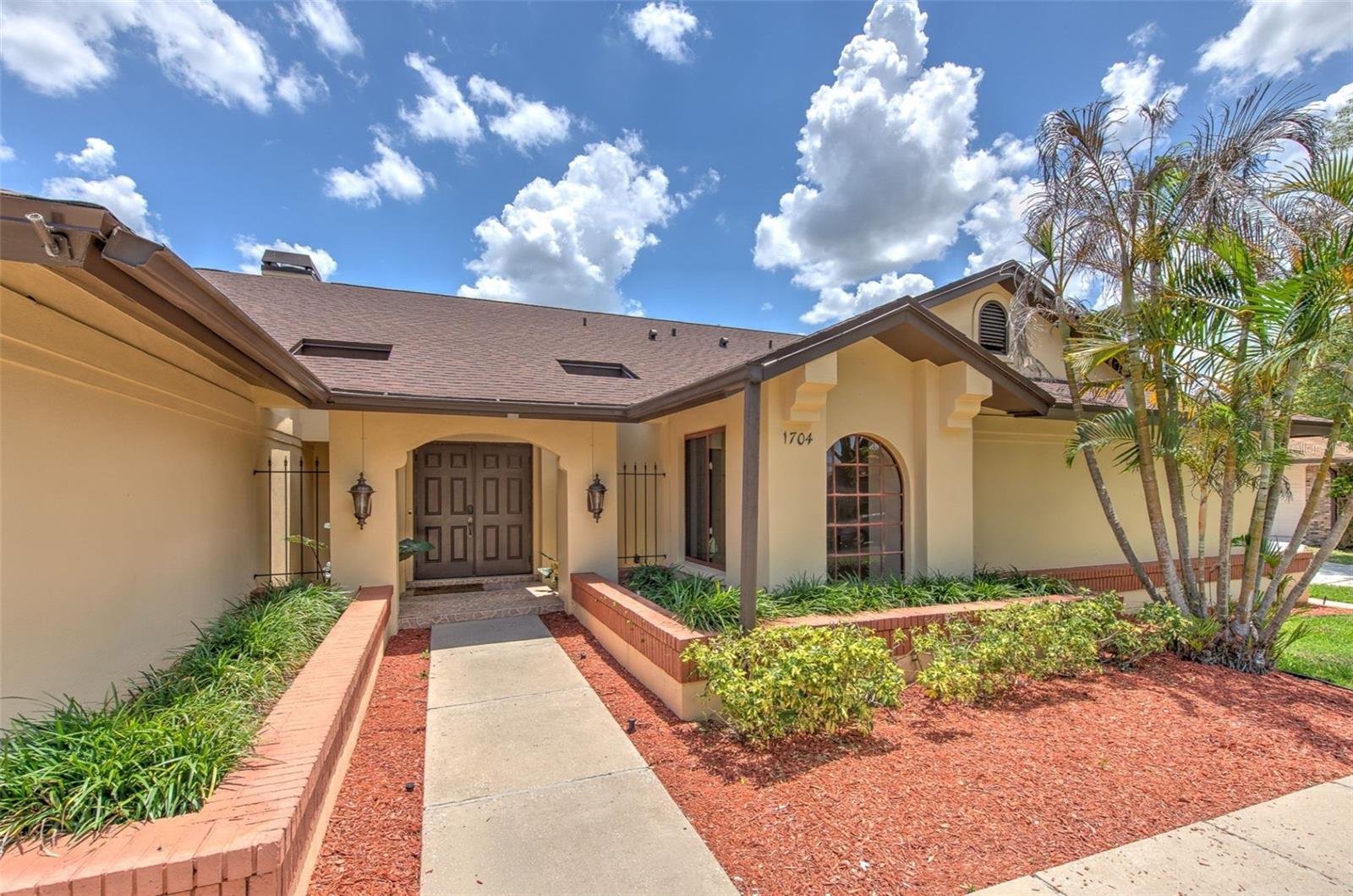 Front Entrance w/ double entry doors