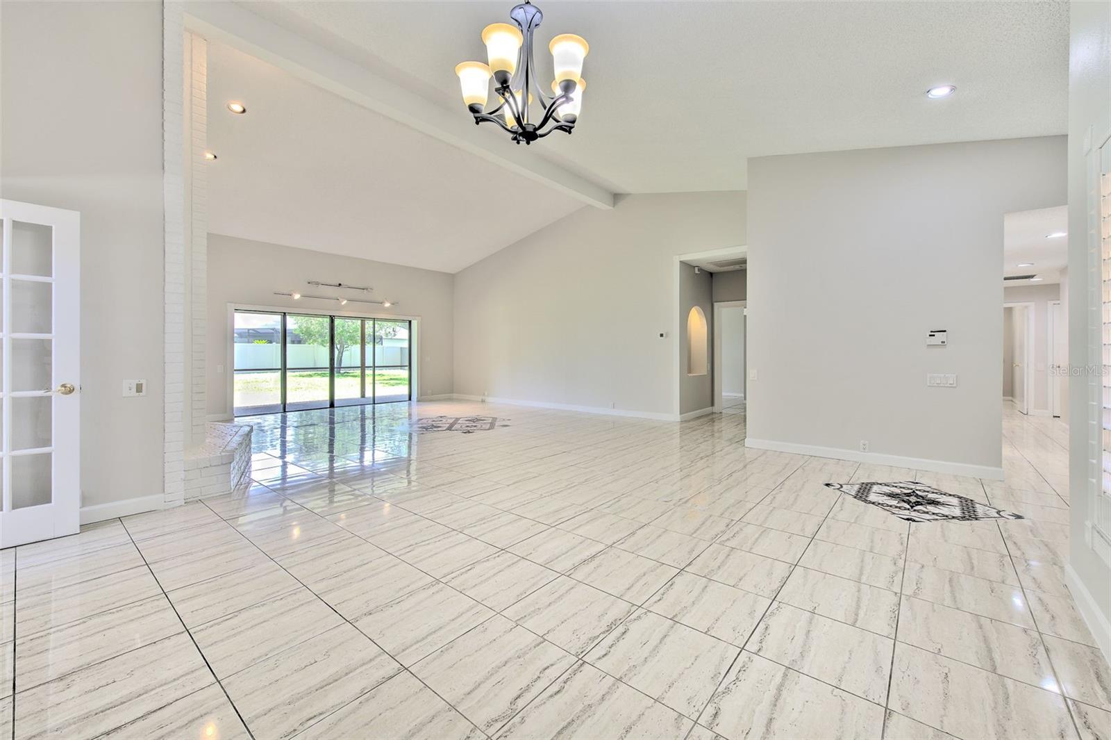 Open Floorplan with Tall Vaulted Ceilings