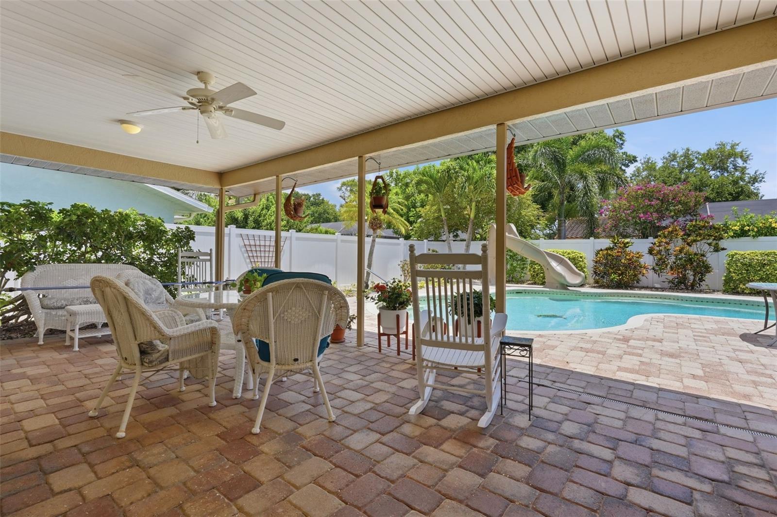 Covered patio
