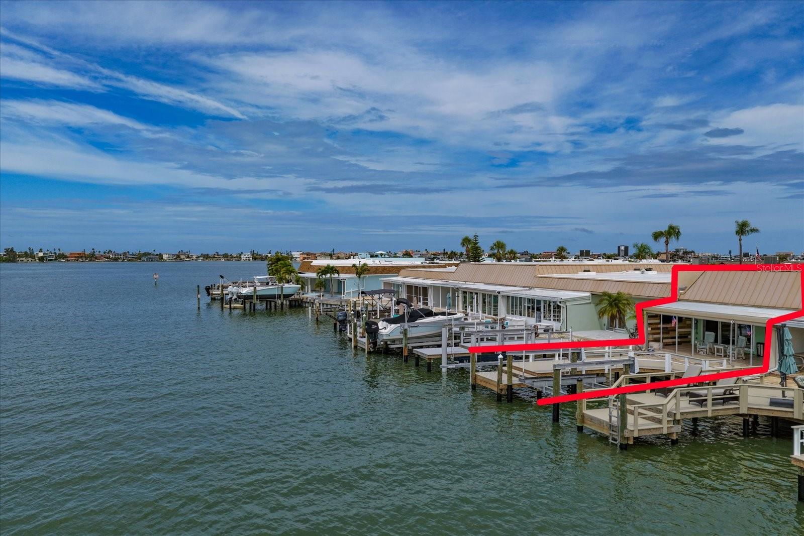 This property features quick boating access to the Intracoastal Waterway.