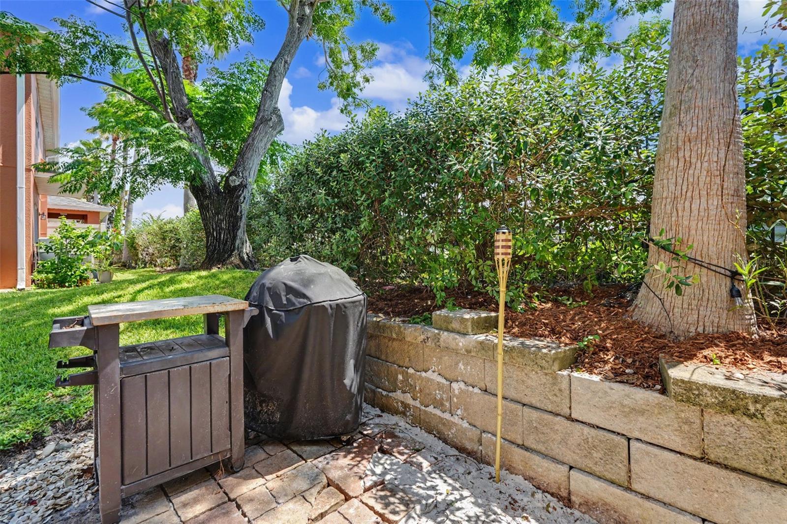 Patio area