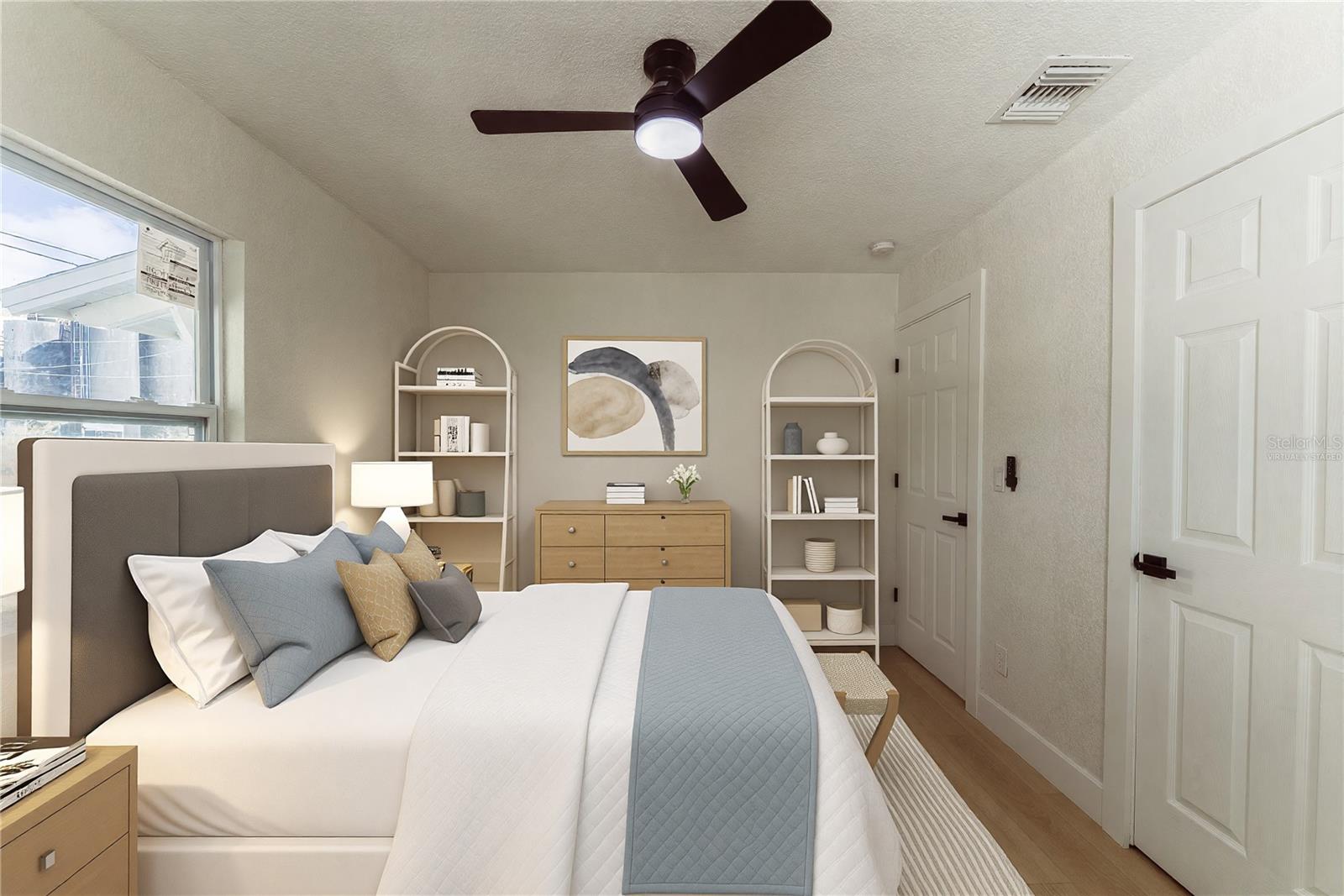 Bedroom 2 Virtually Staged