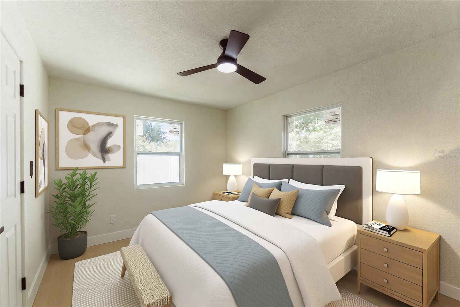 Bedroom 2 Virtually Staged
