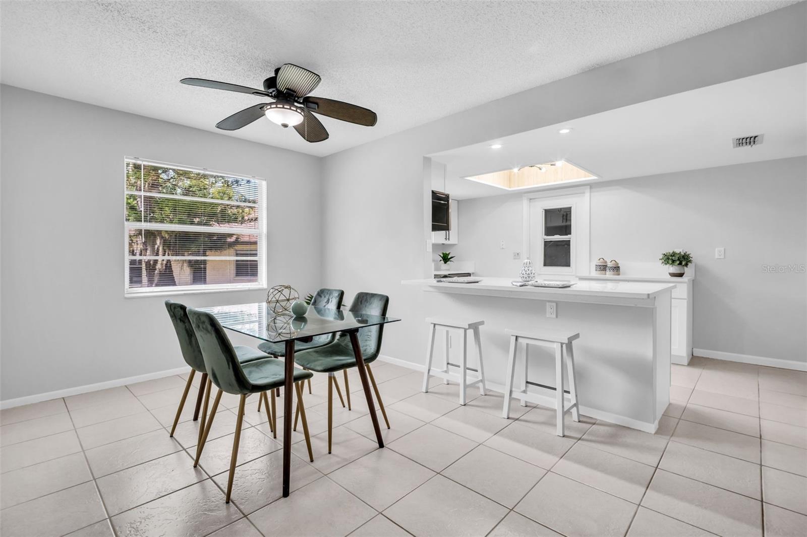 Newly opened kitchen remodel to the main living
