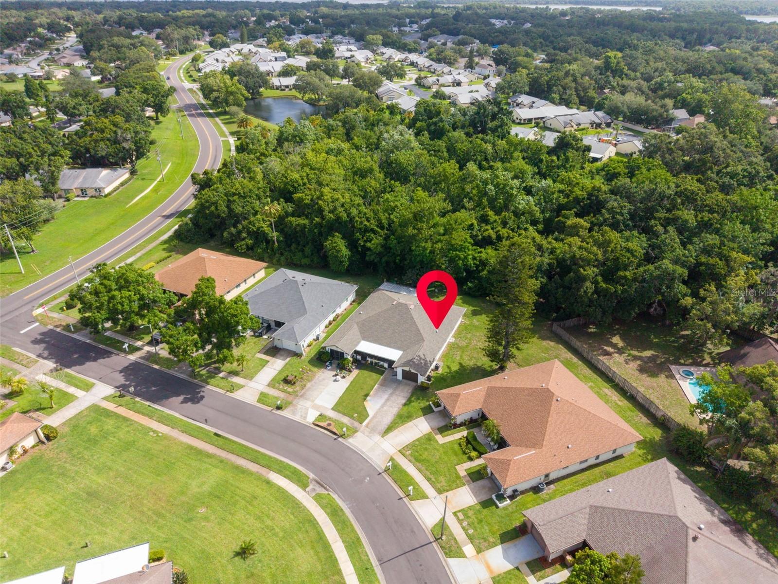 Perfectly backed up to a nature preserve for privacy~