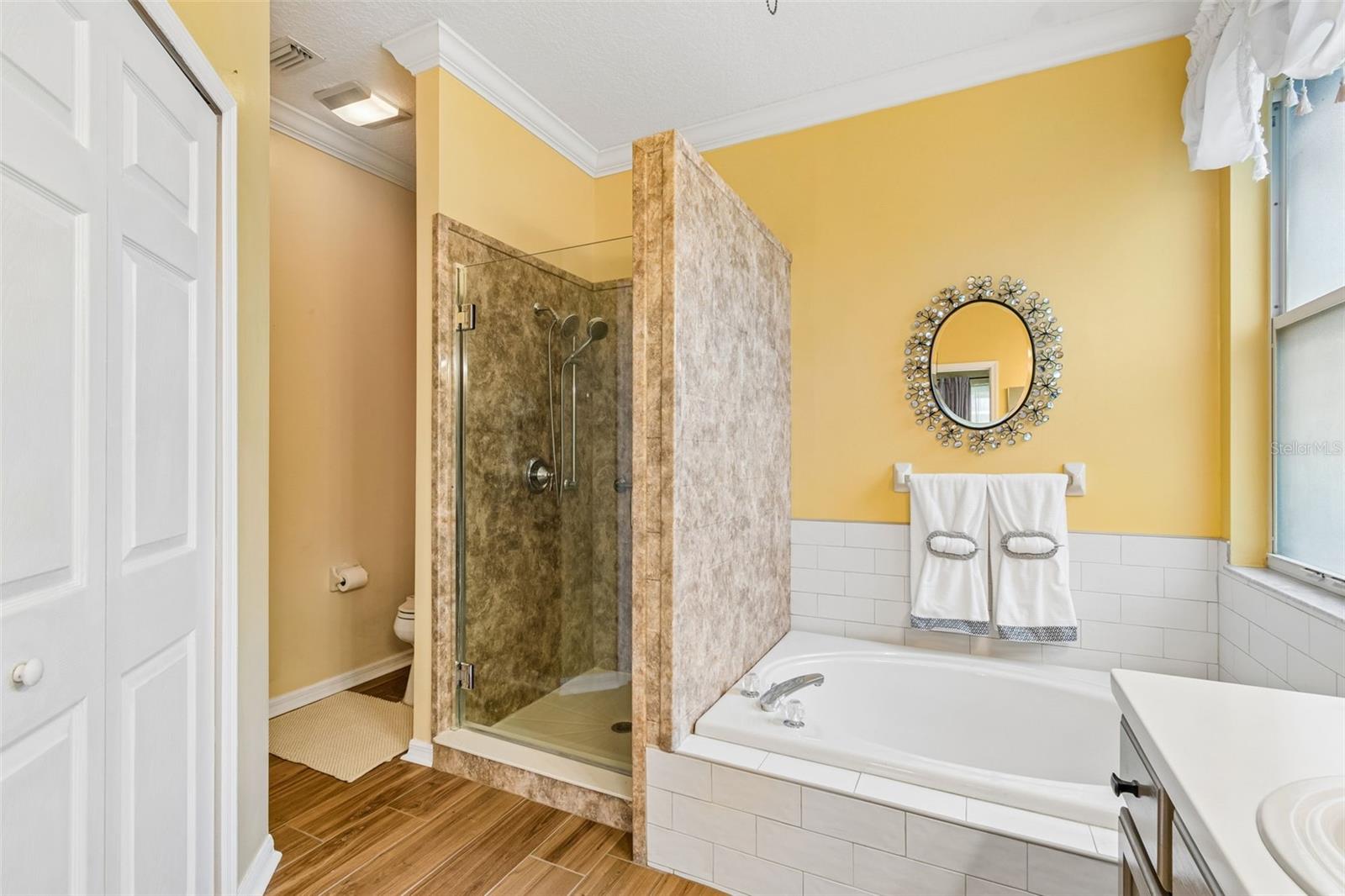 PRIMARY BATHROOM WALK-IN SHOWER