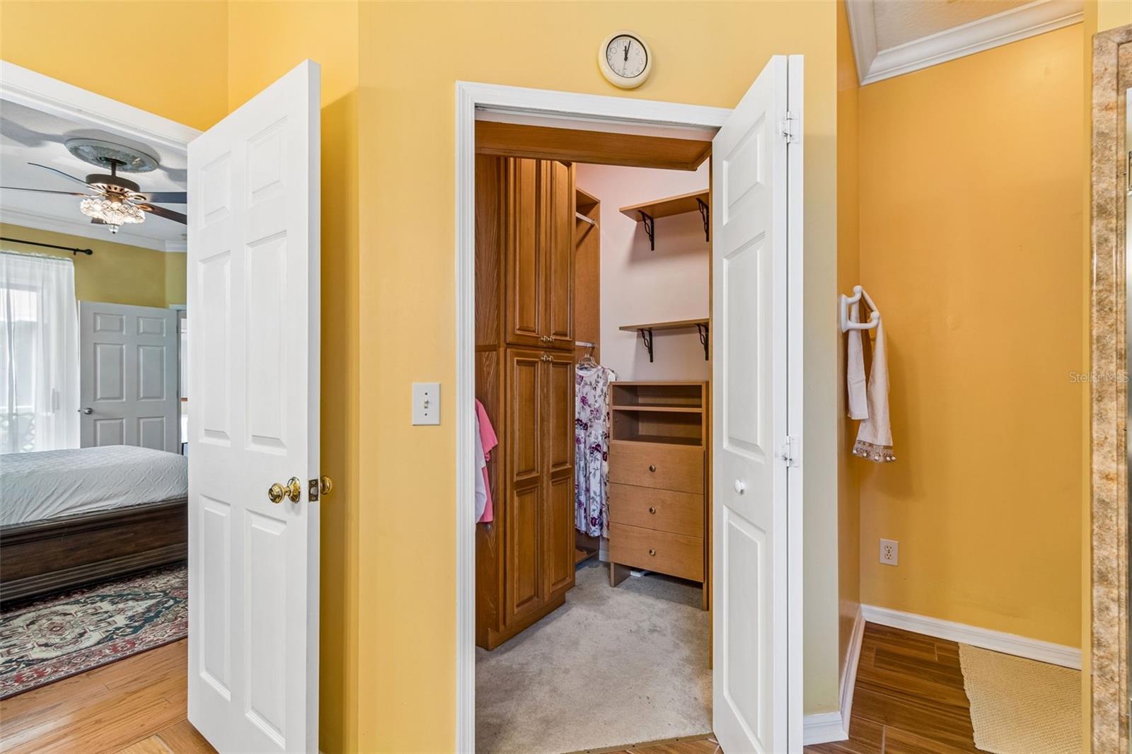PRIMARY BATHROOM CUSTOM CLOSET