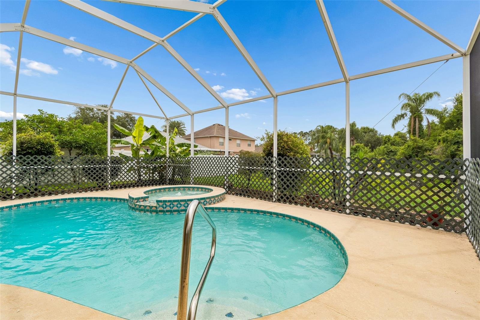 POOL AND SPA VIEW