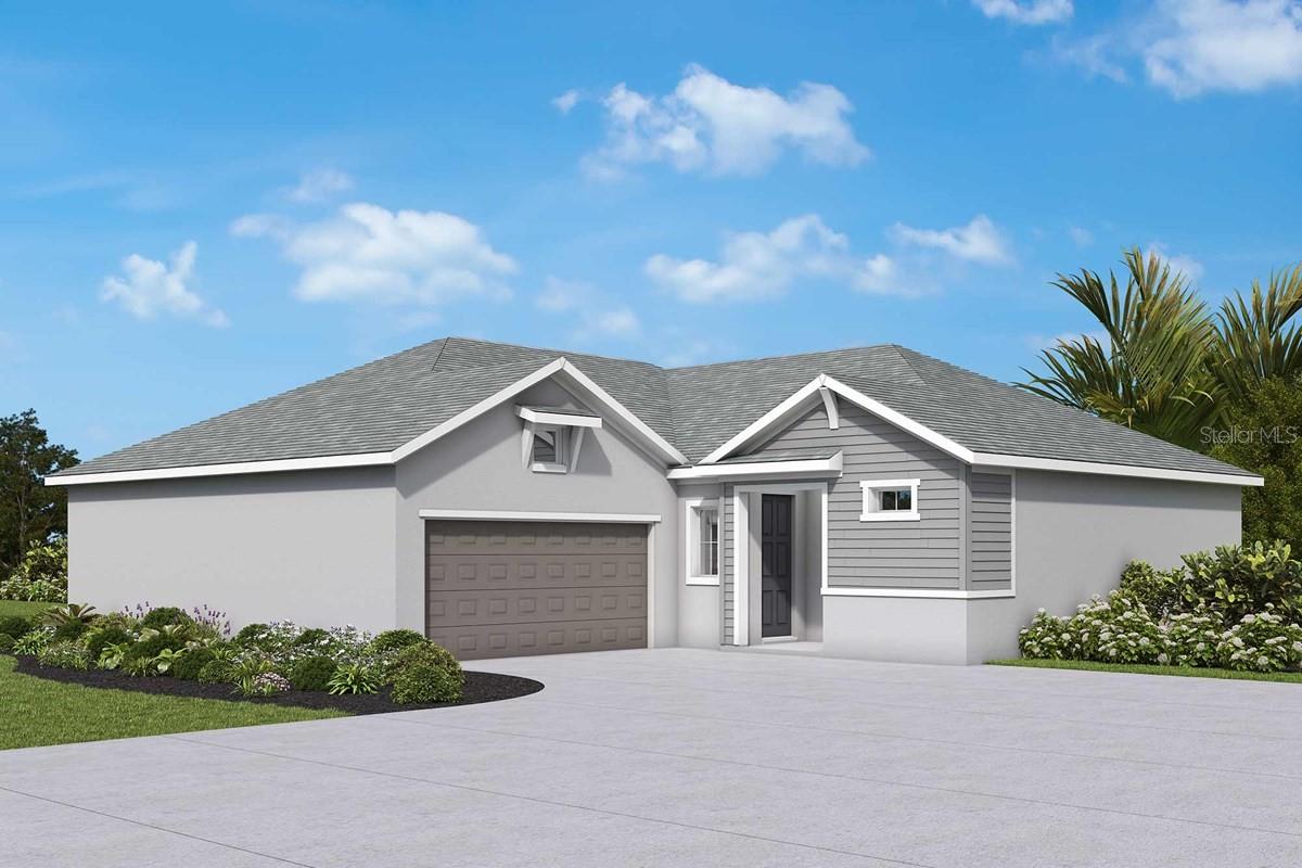 Front Exterior Rendering **Paint Colors May Vary