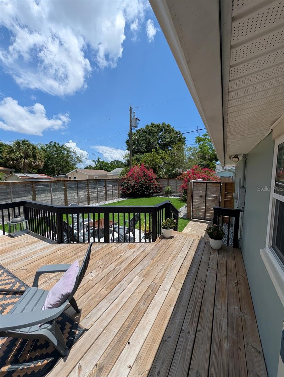 Rear Deck