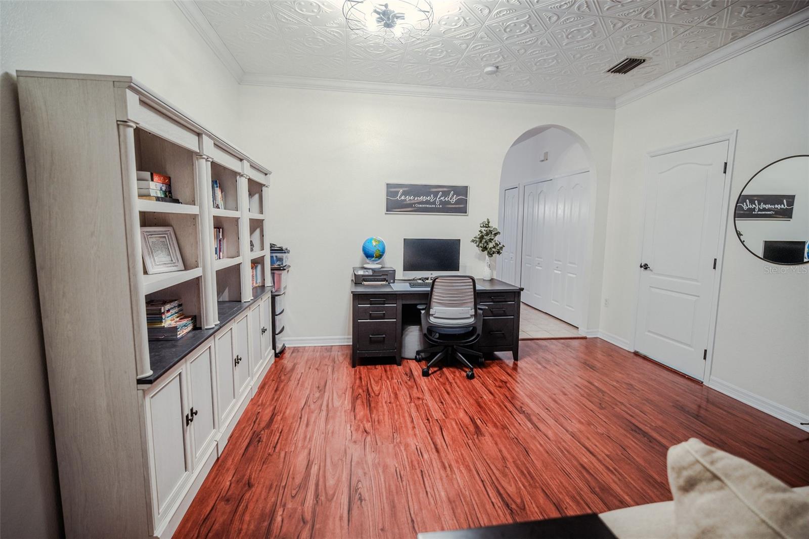 Entry into living room