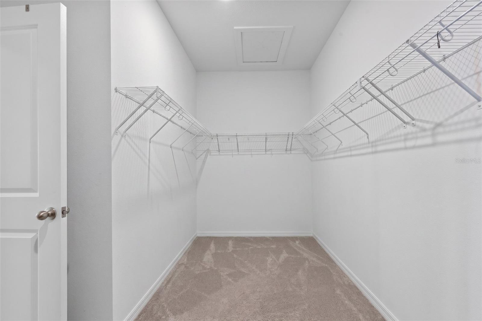 Oversized Primary closet