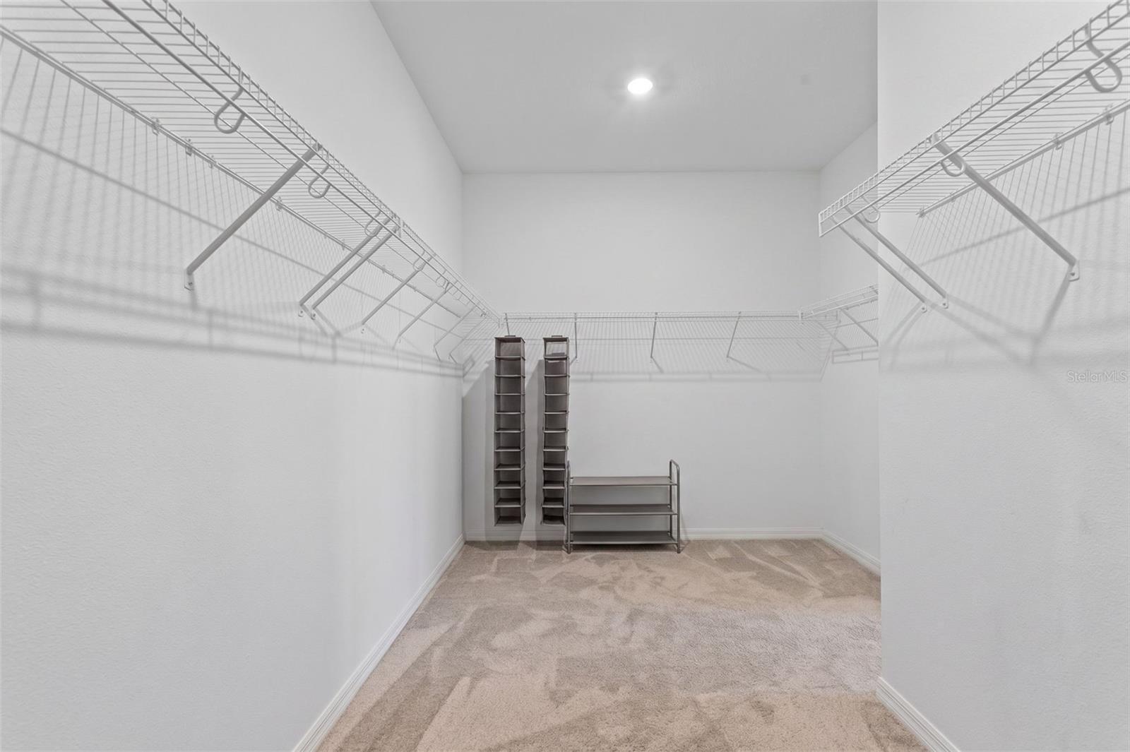 oversized Primary closet