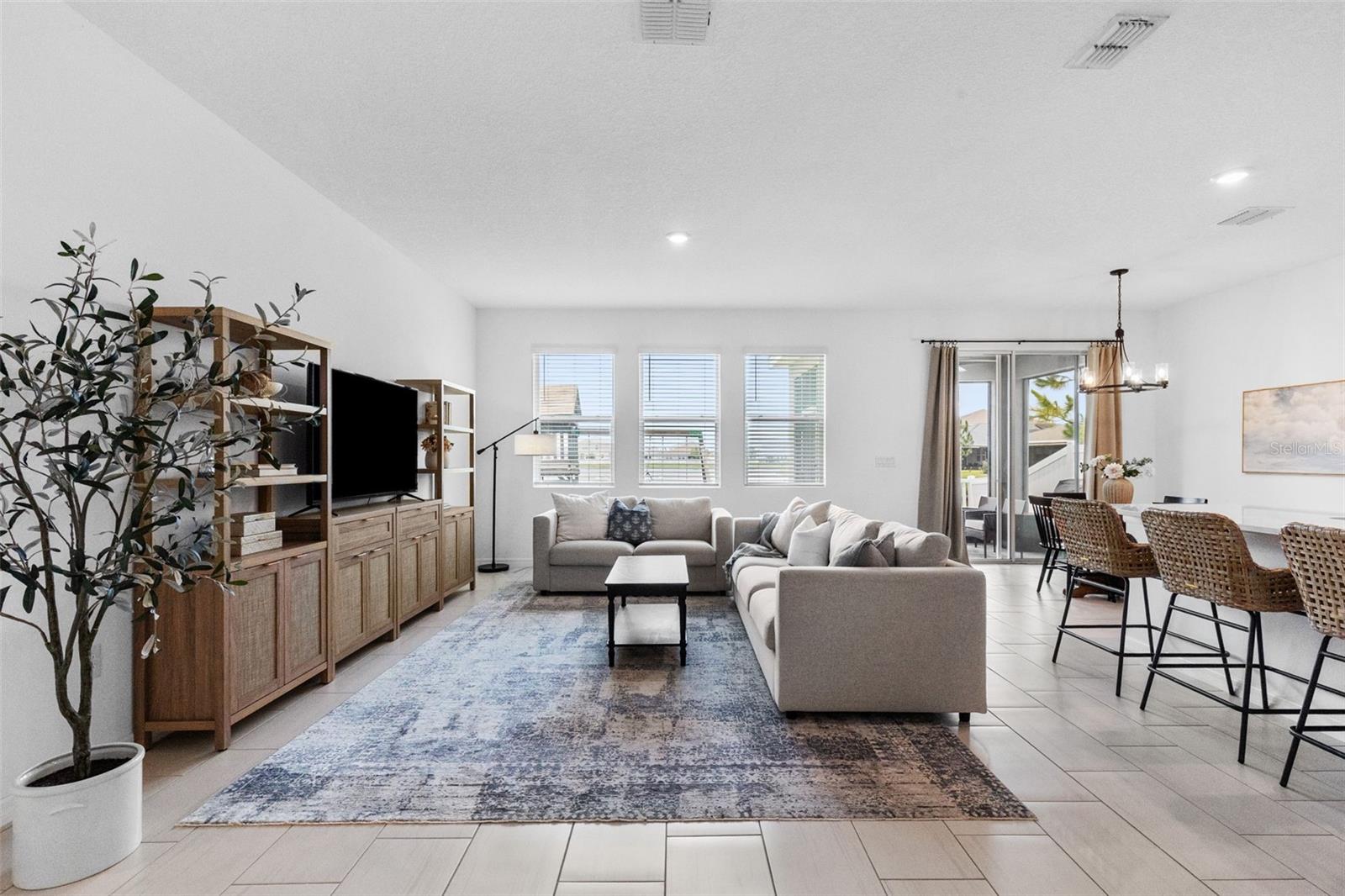 Great Room open to kitchen
