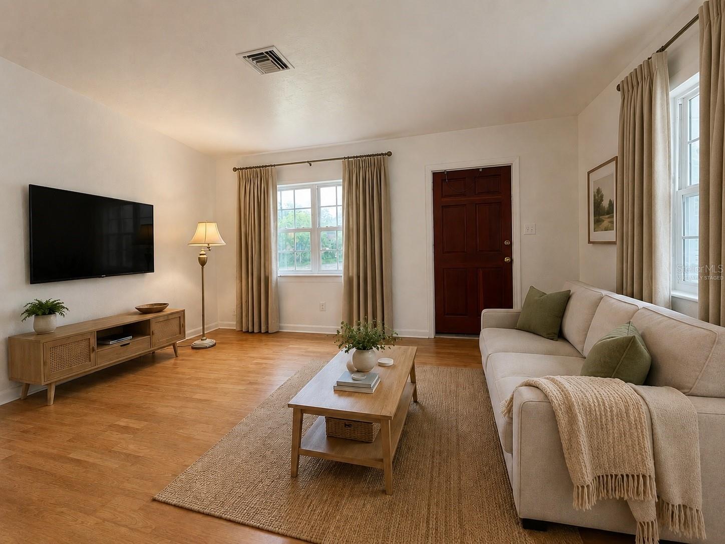 Living Room - Virtually Staged